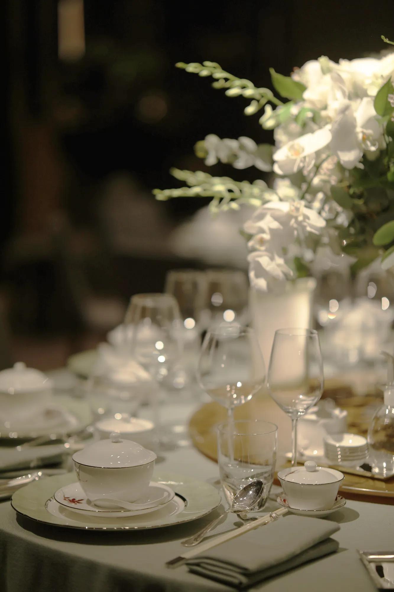 Grand Ballroom Dinner Set Up