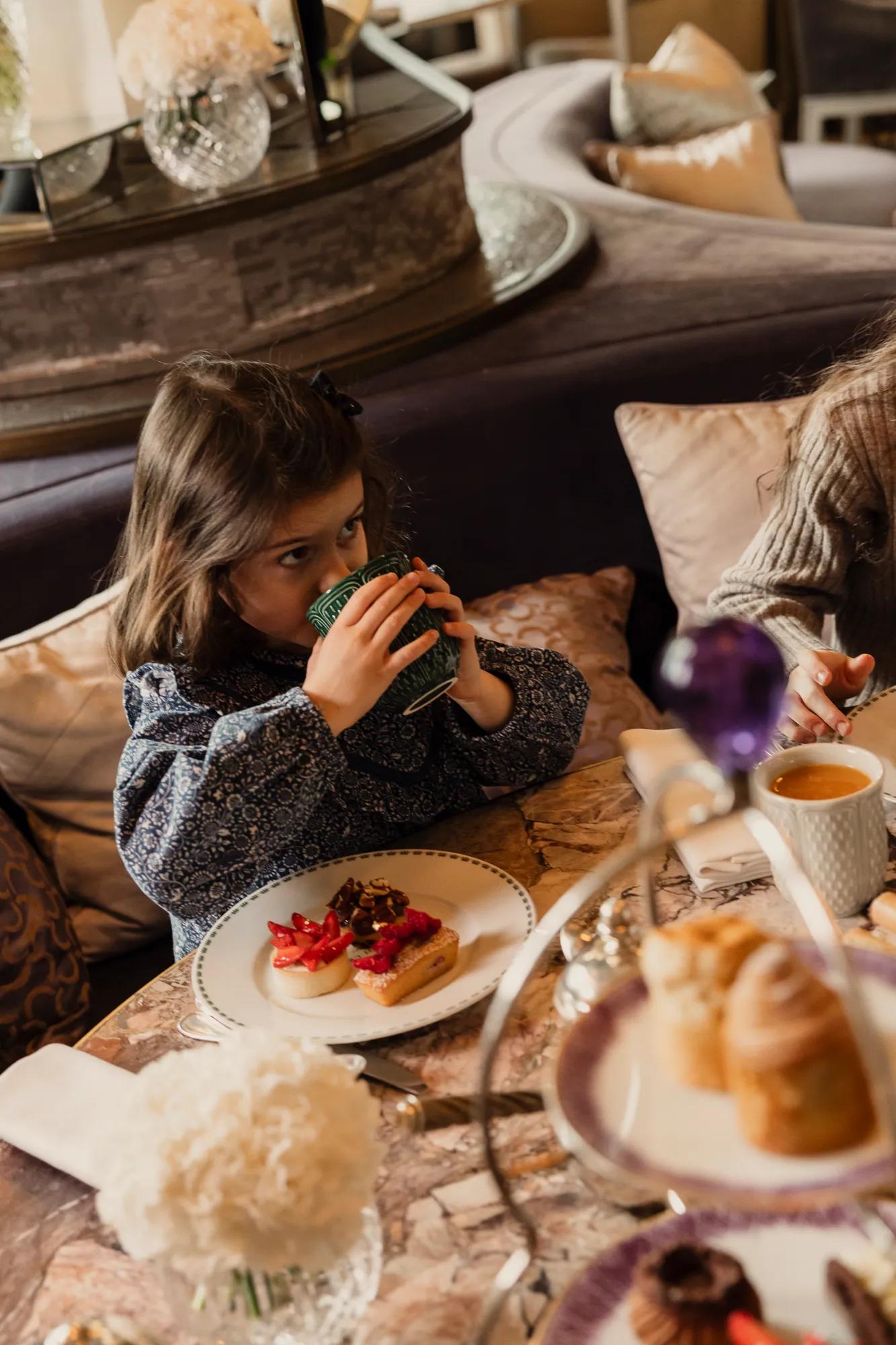Tea time enfant au Jardin d’Hiver