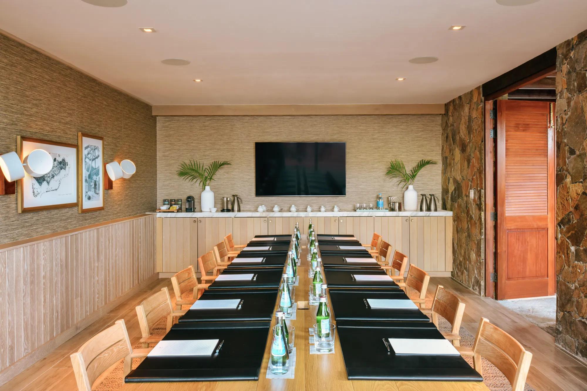 Meetings in Mahogany Boardroom