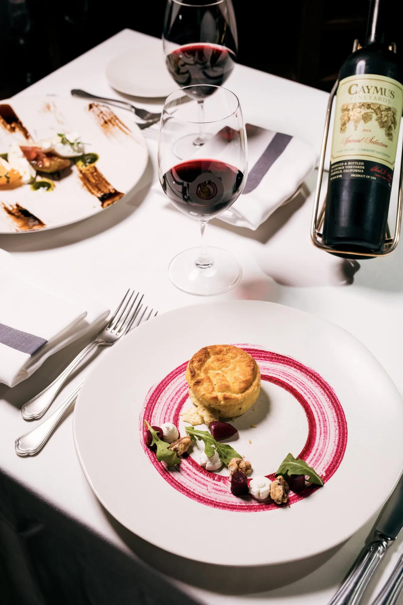 Island Brasserie Table Spread