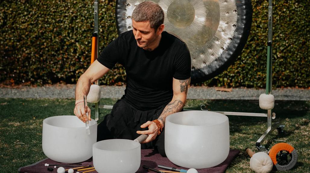 private sound bath meditation at asaya spa