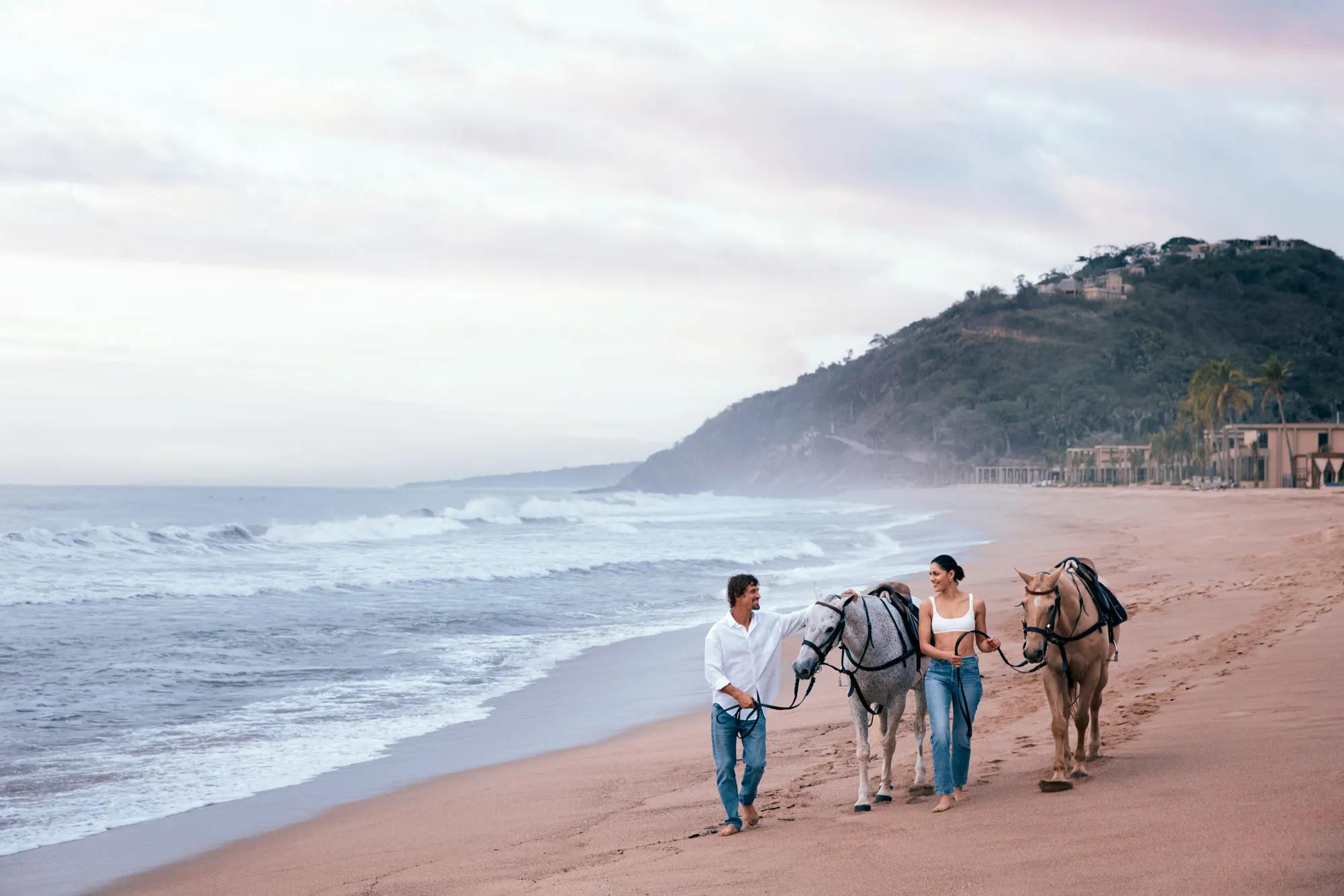 Horseback Riding on Canalan Beach