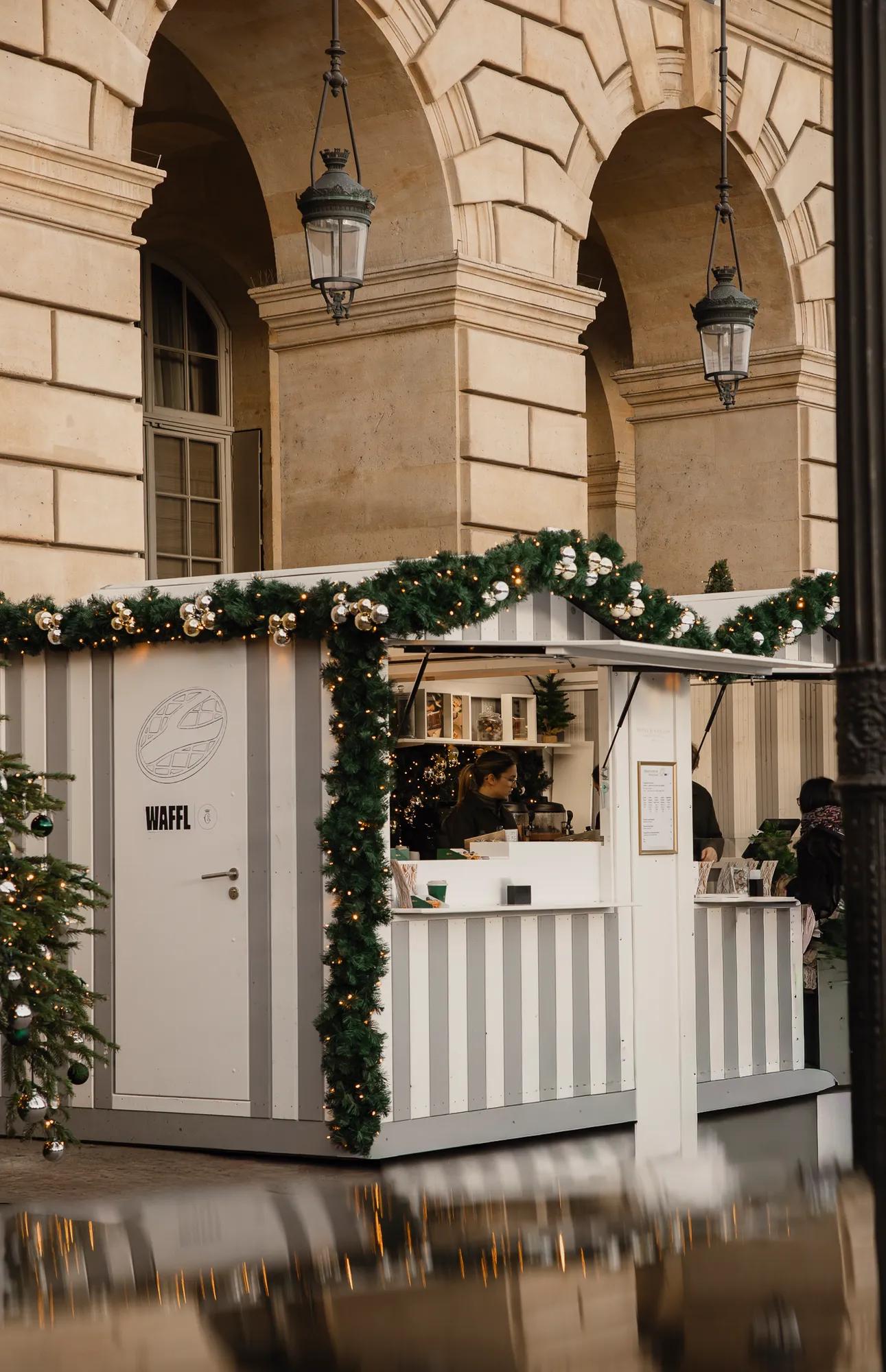 Winter Chalet waffles