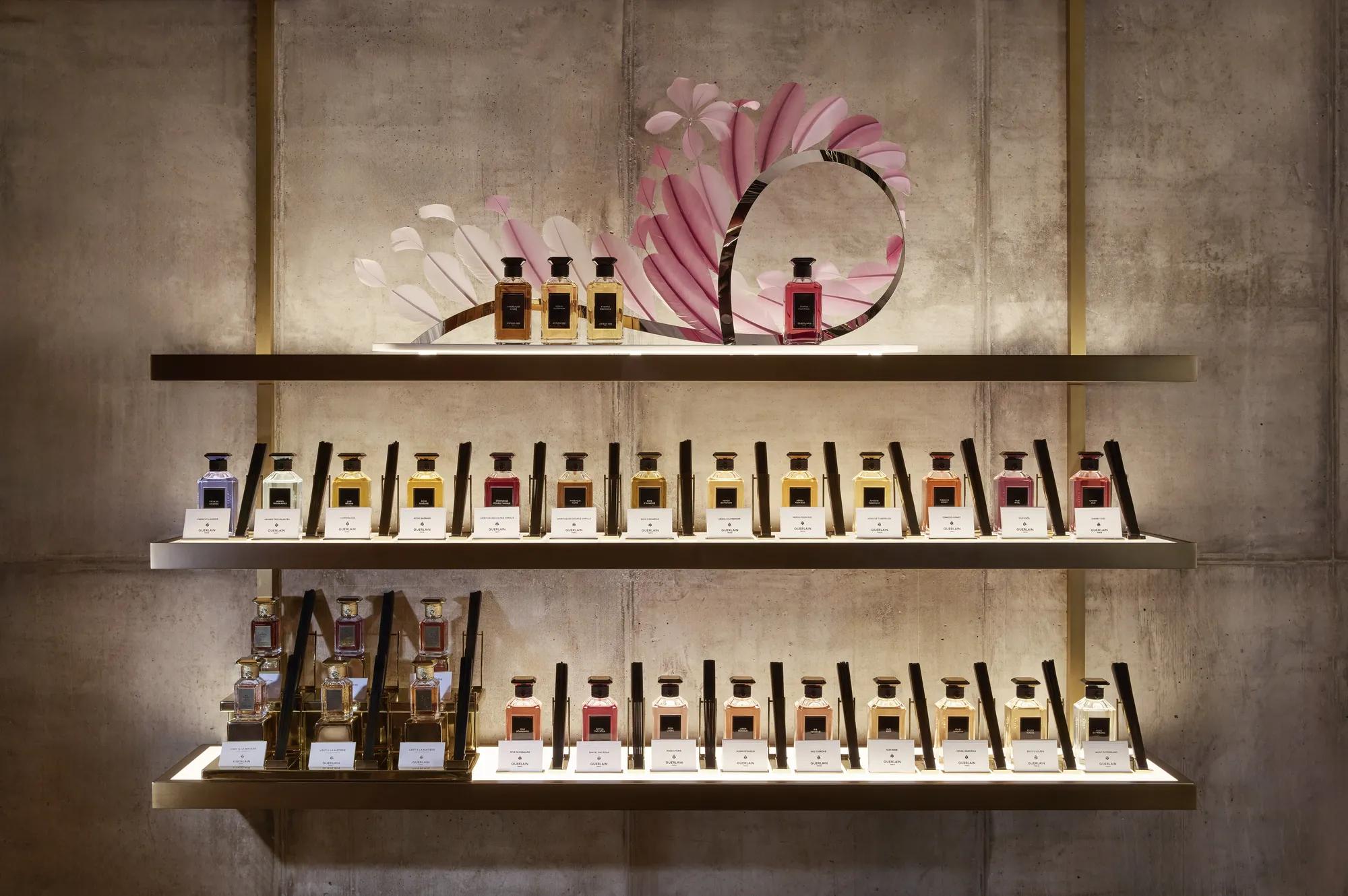 The image shows the Asaya Spa retail section