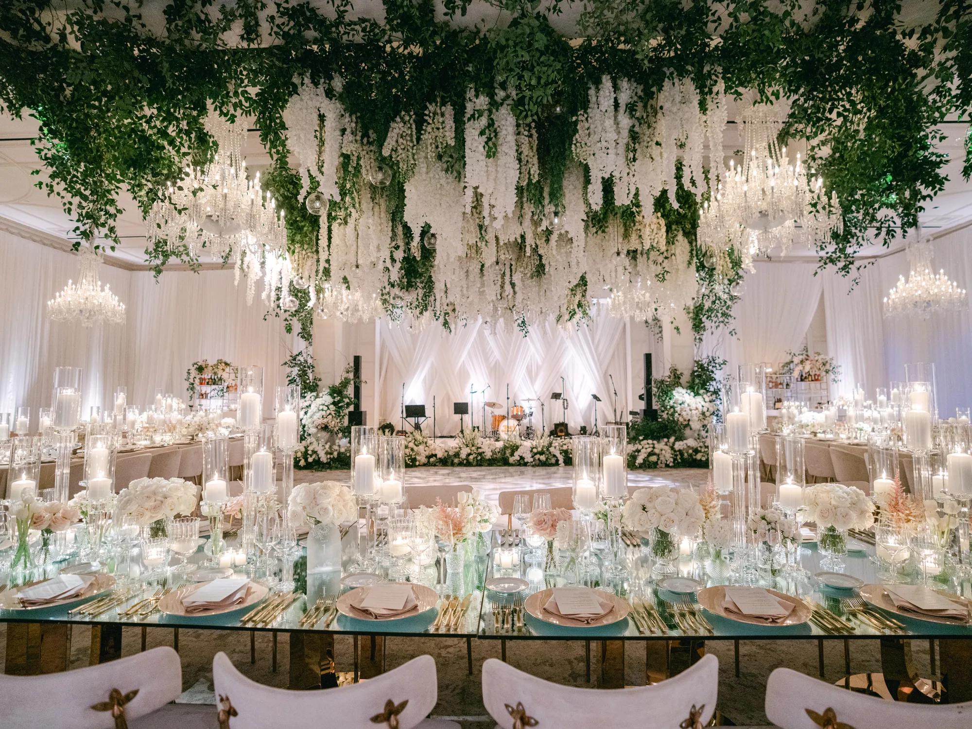 Wedding Reception Setup