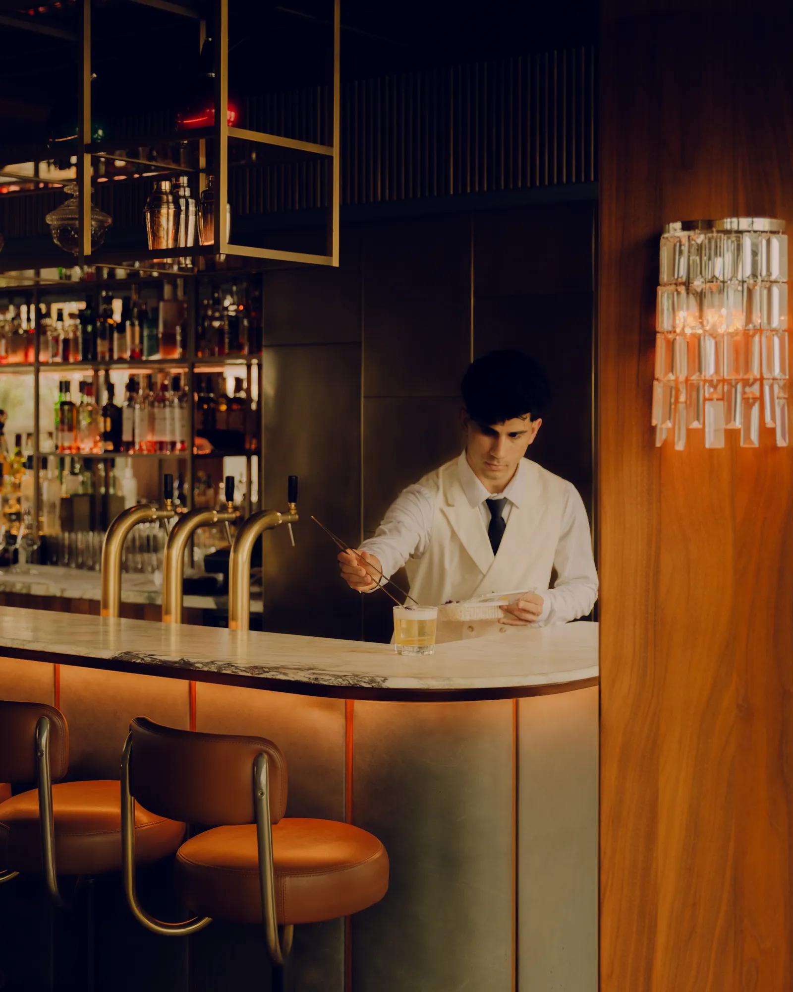 An Evening's Aperitif at The1835