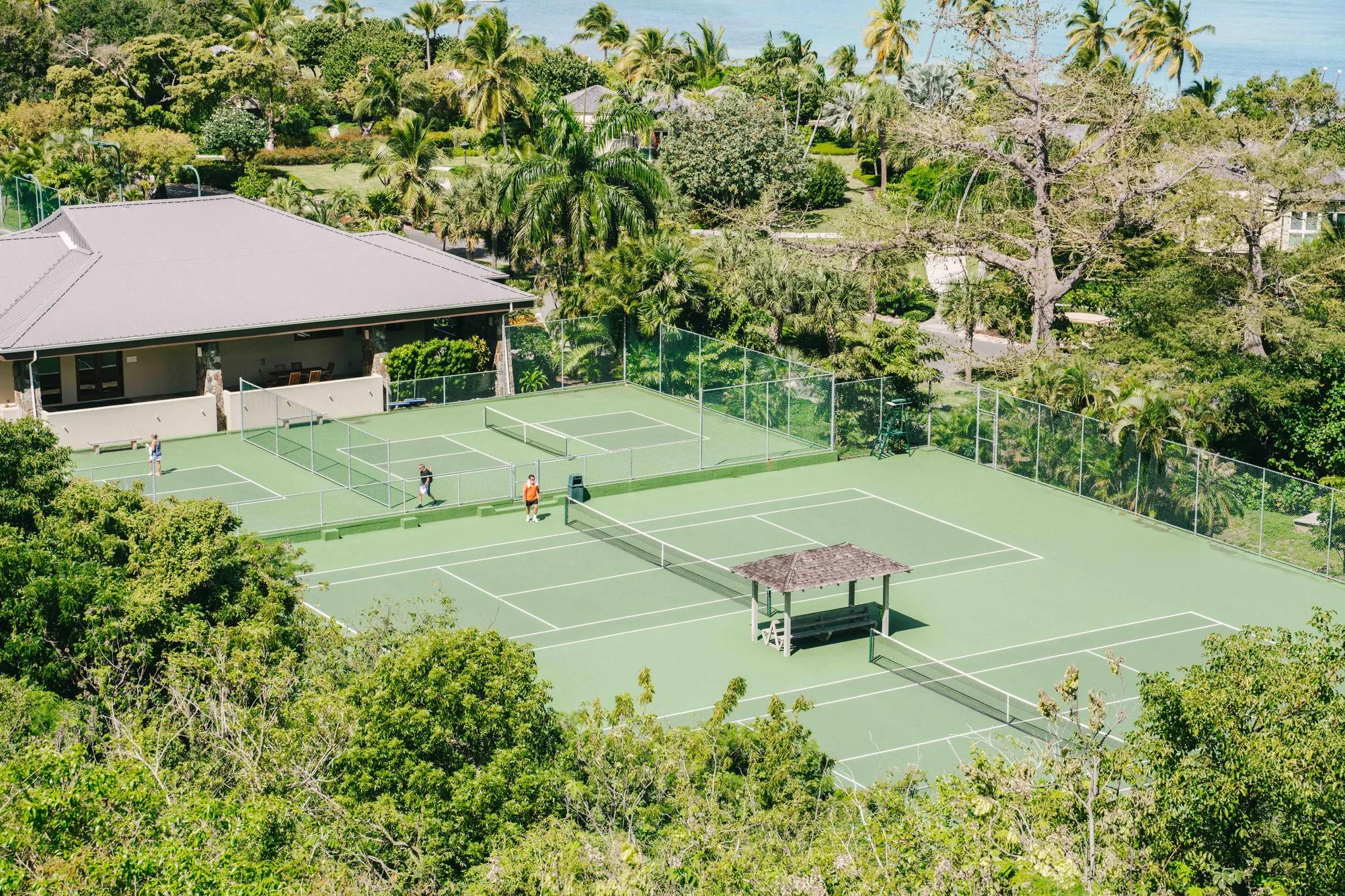Rosewood Little Dix Bay tennis center
