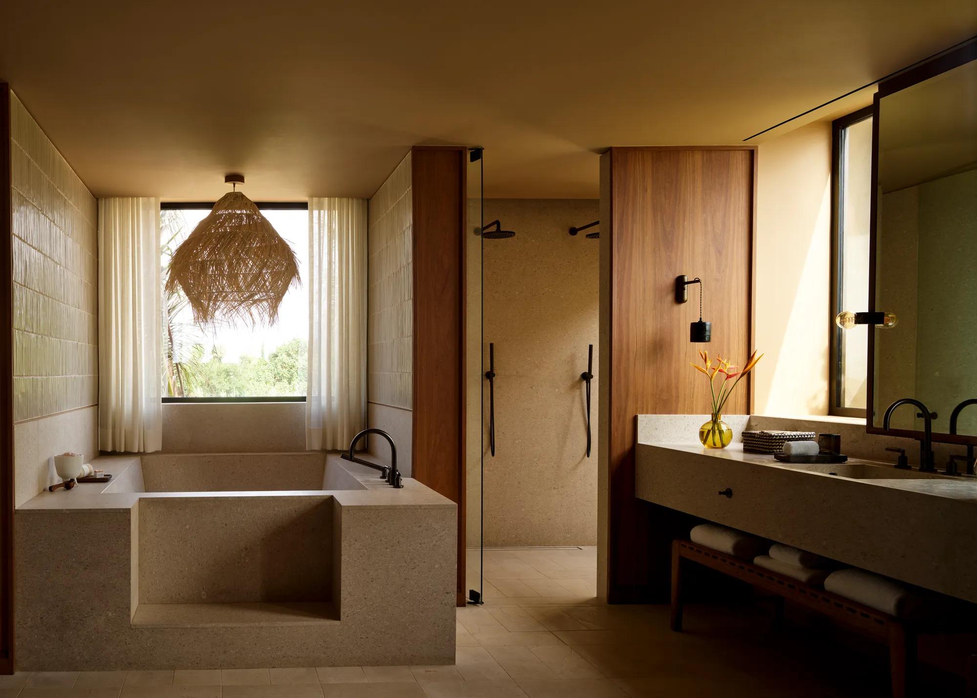 Facilities Suites Canalan Beachfront Villa Bathroom