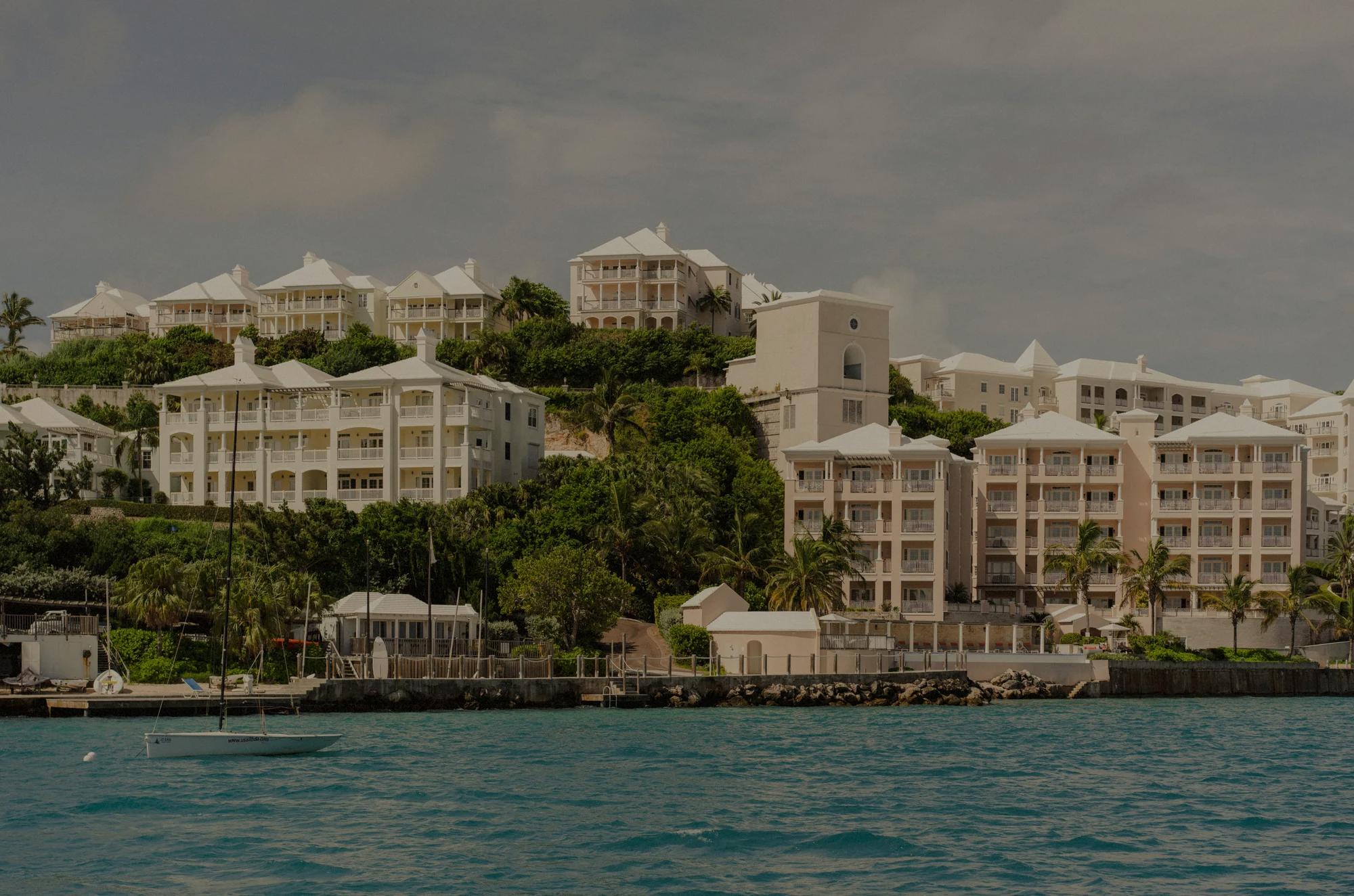 Rosewood Bermuda from the water