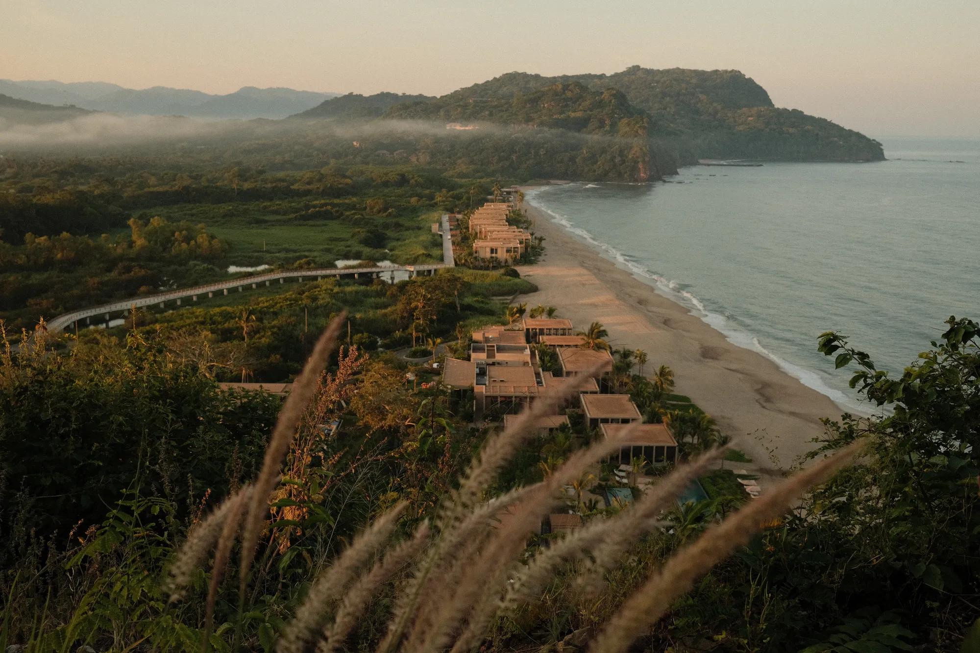 Spa massage bed set with curated wellness items, ready for a relaxing treatment