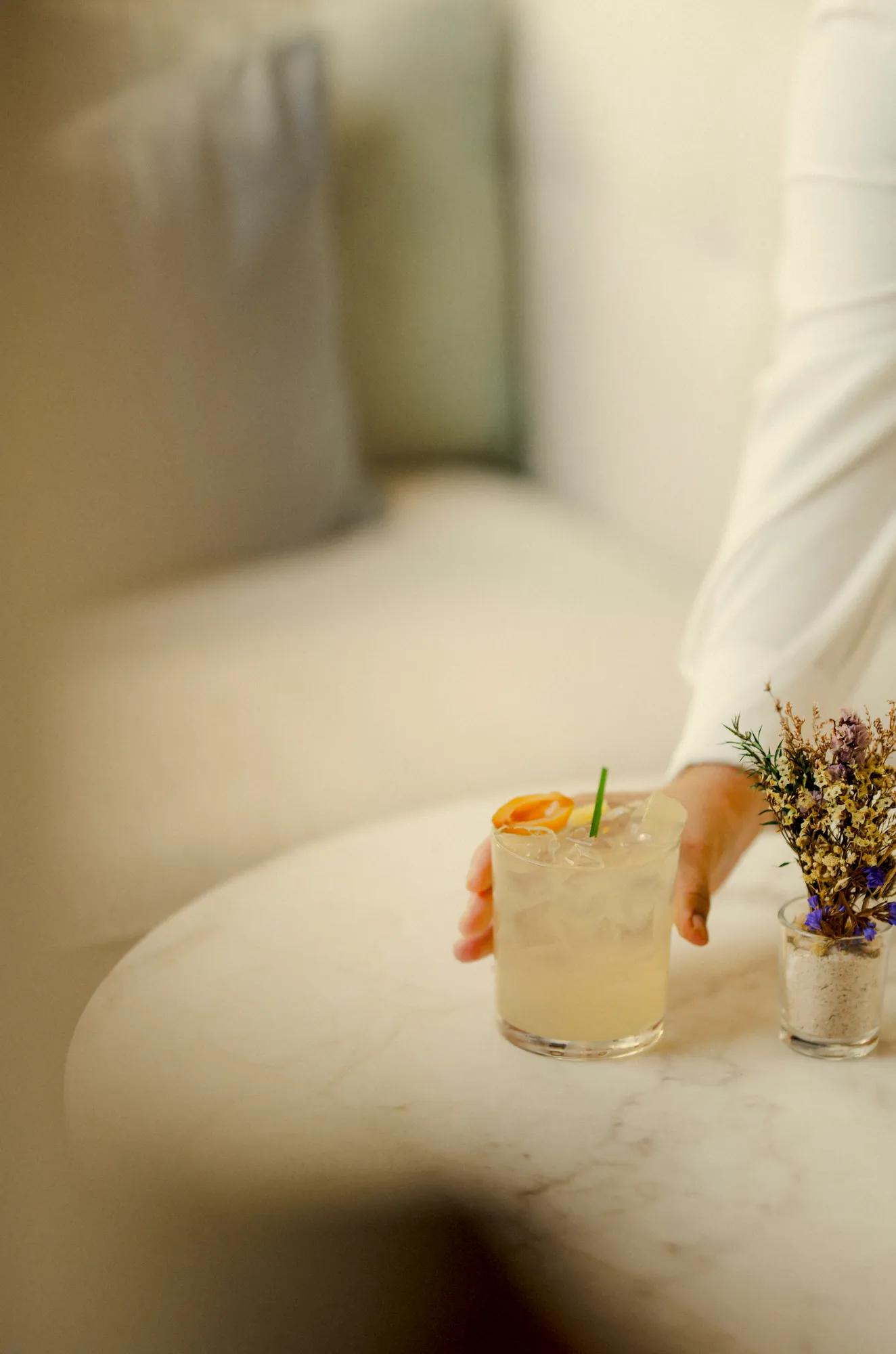 Cocktails at Conservatory Bar