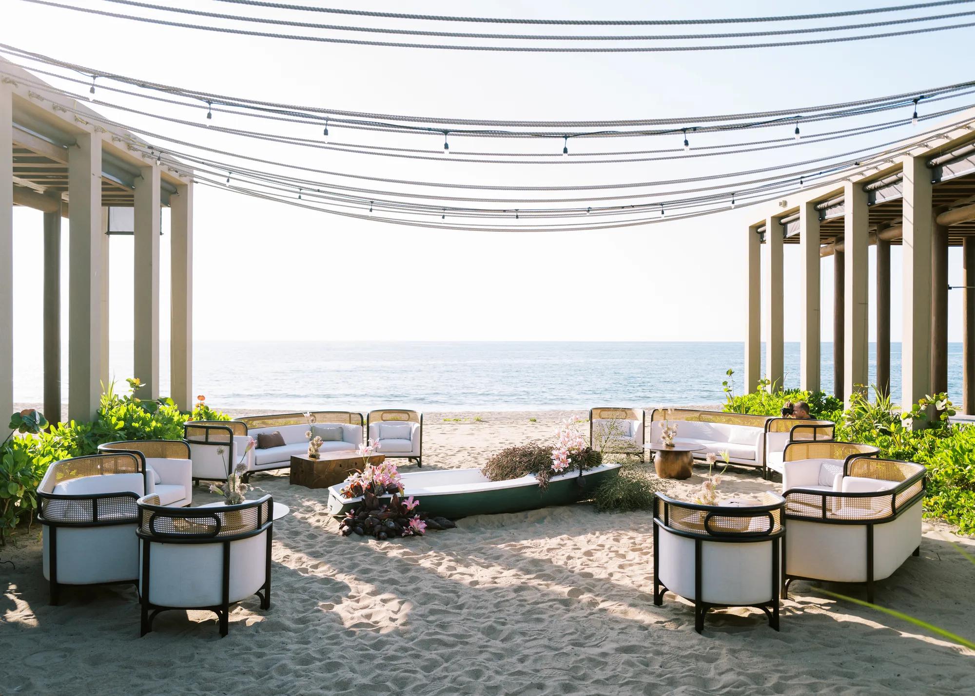 Beach pavilion space