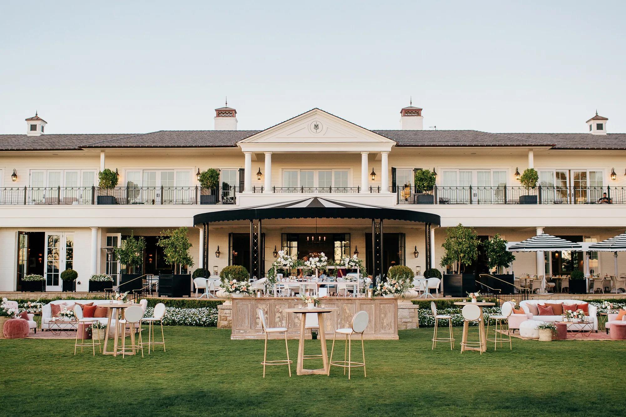 Great Lawn Event Set-up