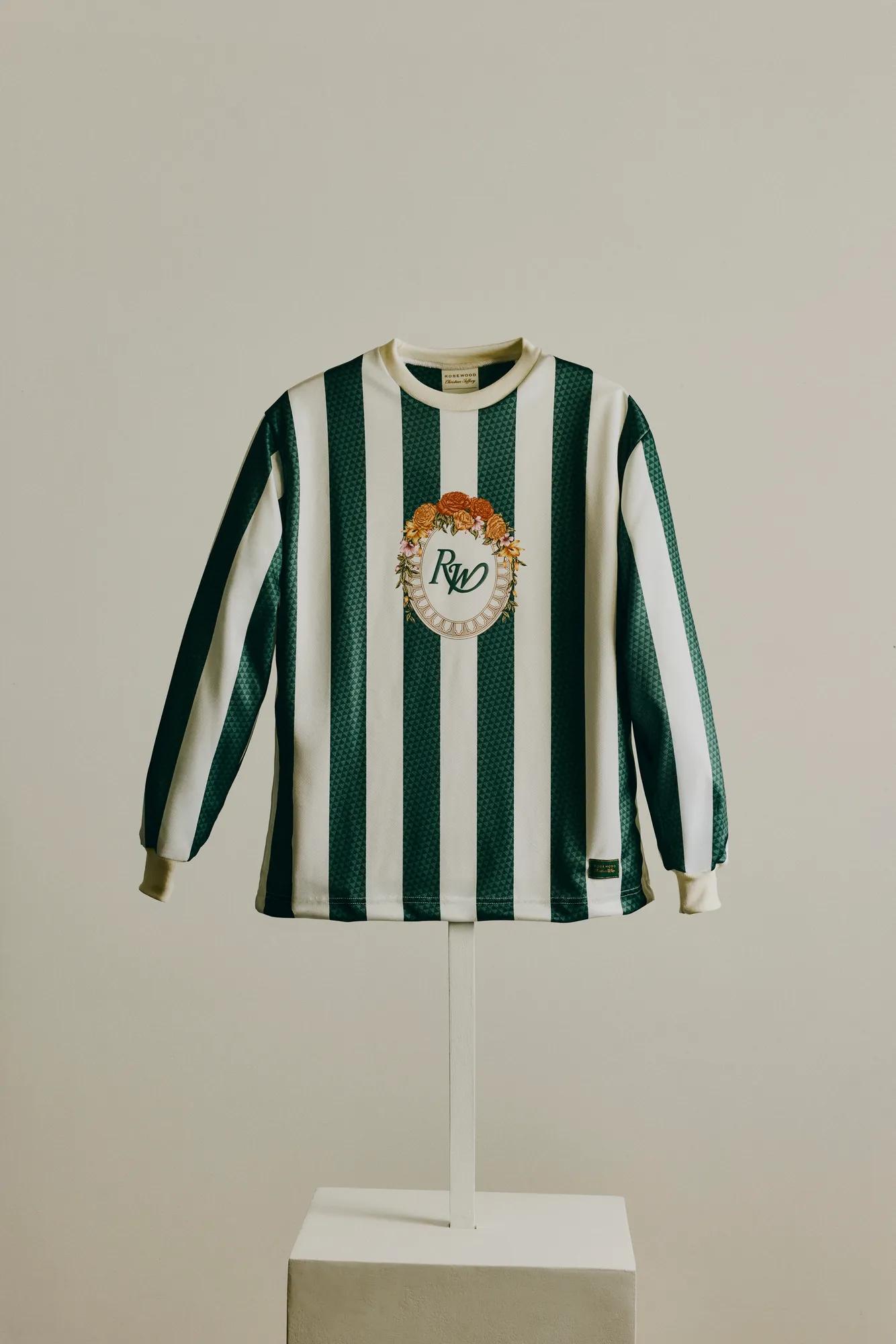 Limited-edition jersey created in collaboration with Christian Jeffery 