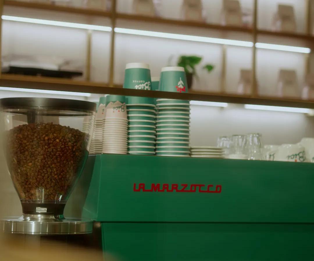 Exterior at Rosewood Sand Hill of Bici Coffee location