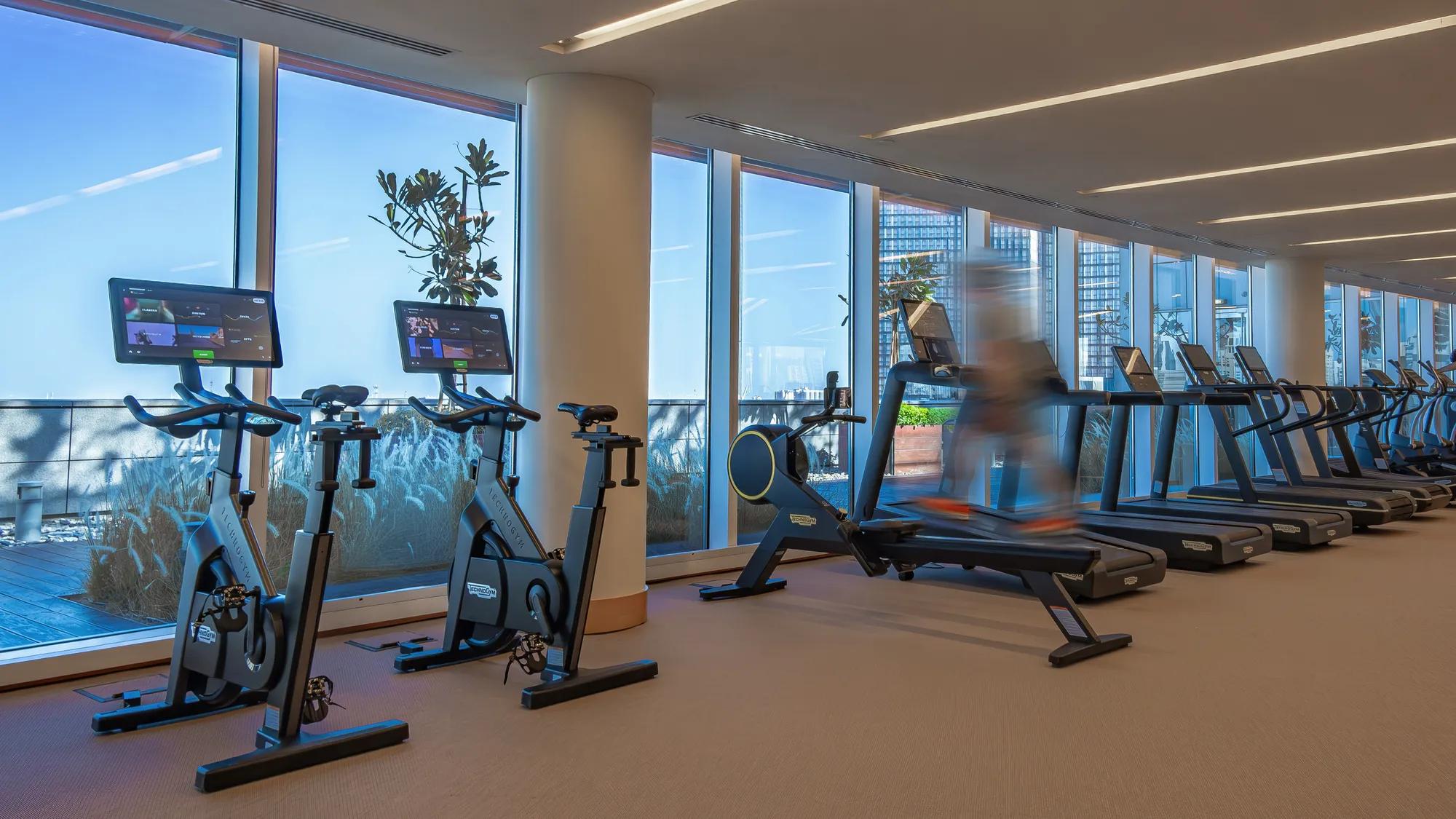 Gym at Rosewood Abu Dhabi 