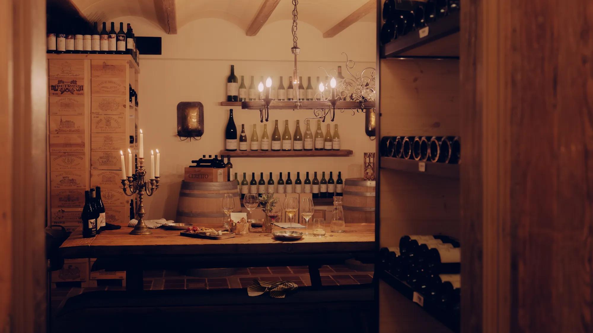 Wine tasting
