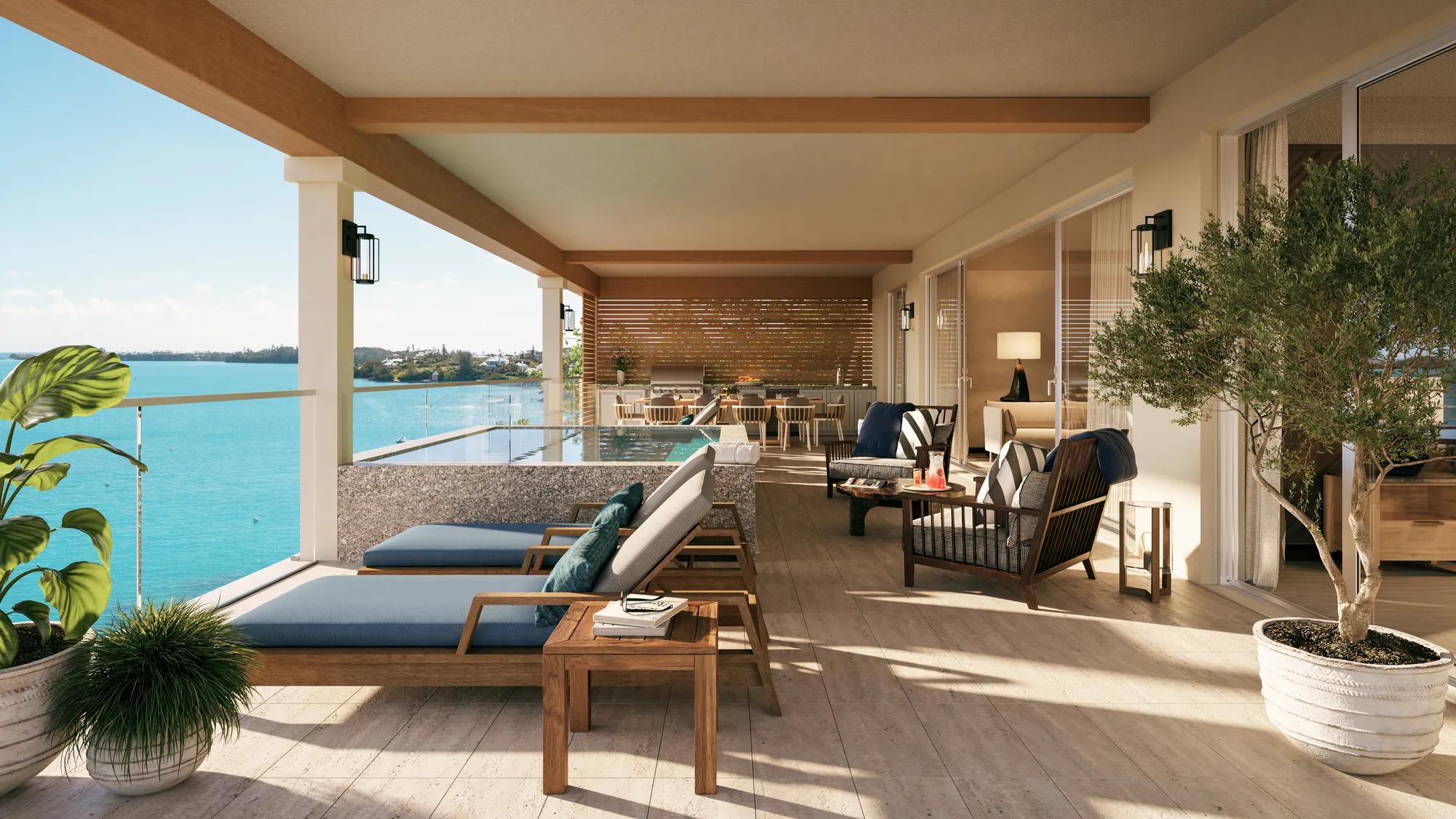 Renderings Outdoor Terrace