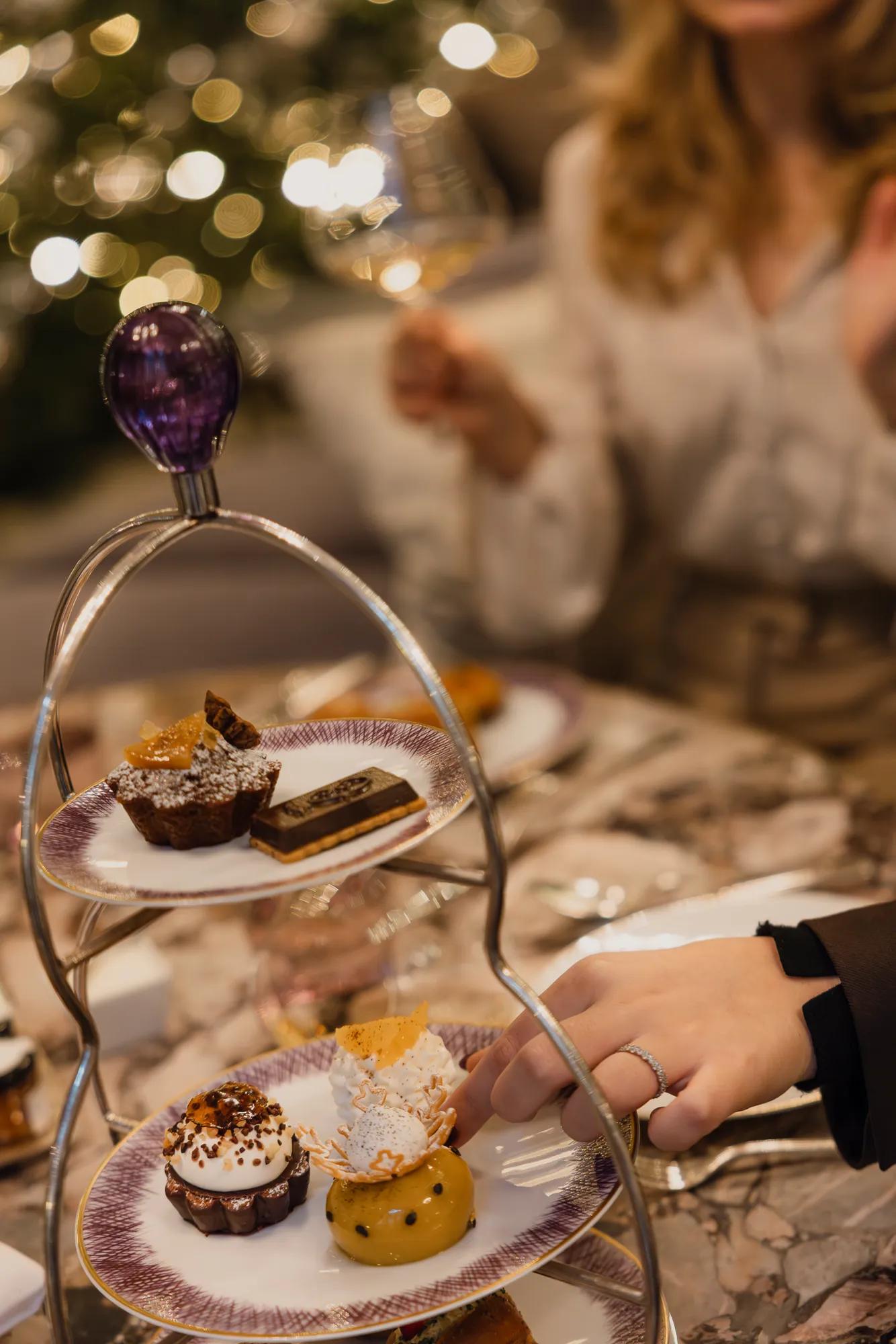 Afternoon tea at Jardin d'Hiver