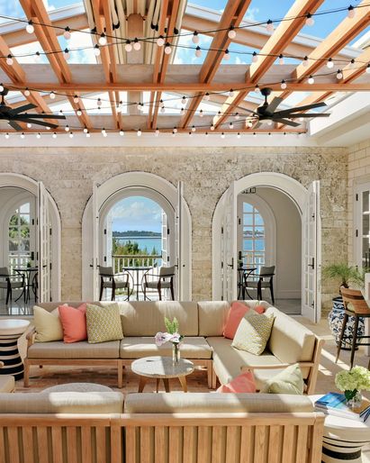 Conservatory Courtyard in the daytime