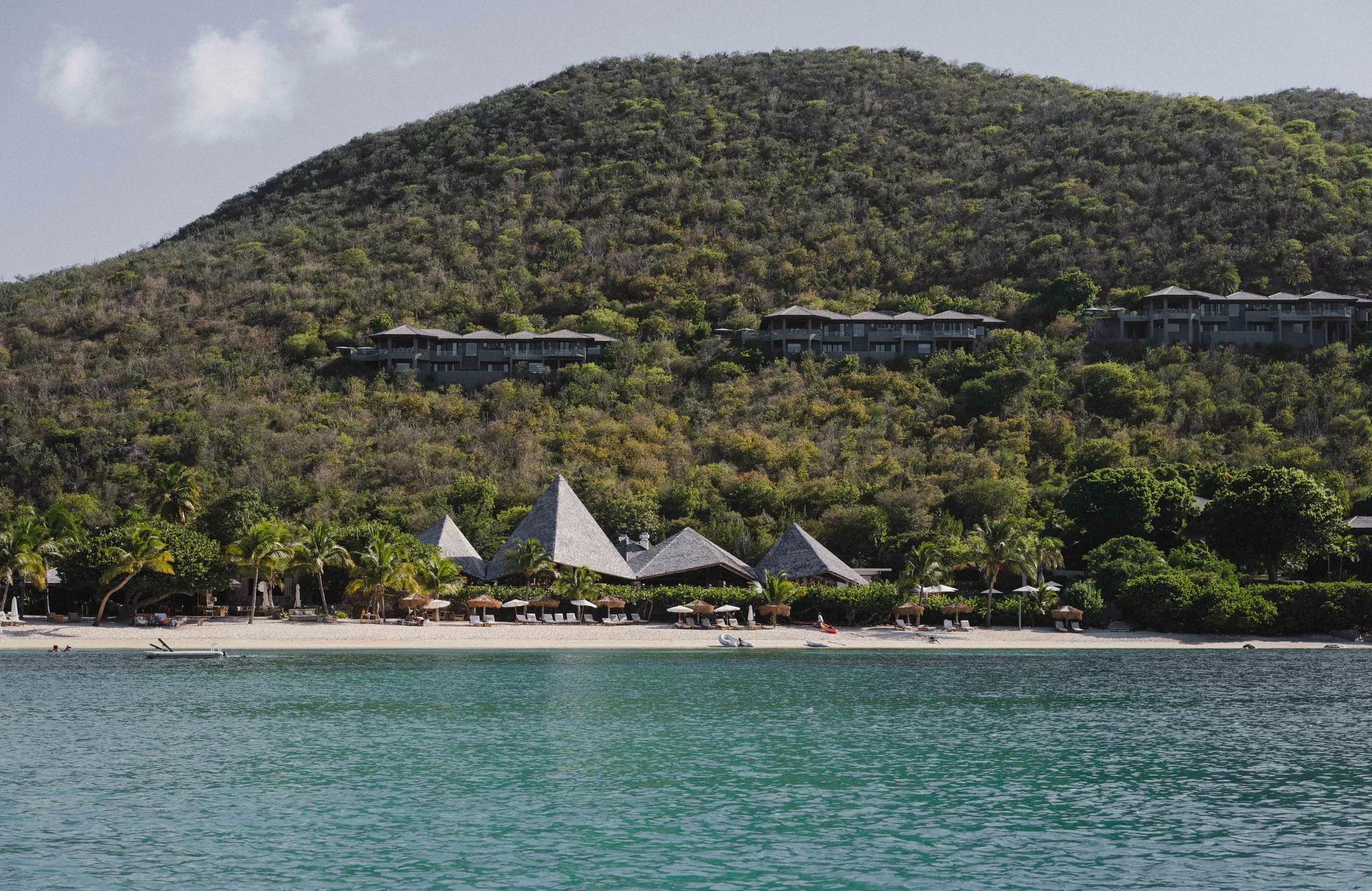 View from Ocean looking at Pavilion