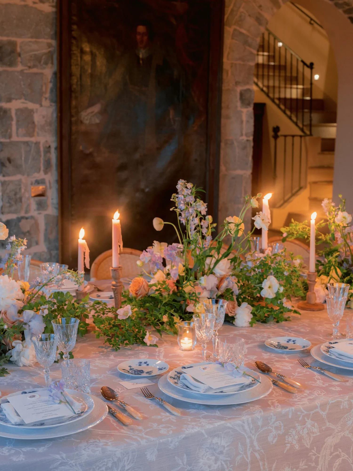 In-villa dining set-up