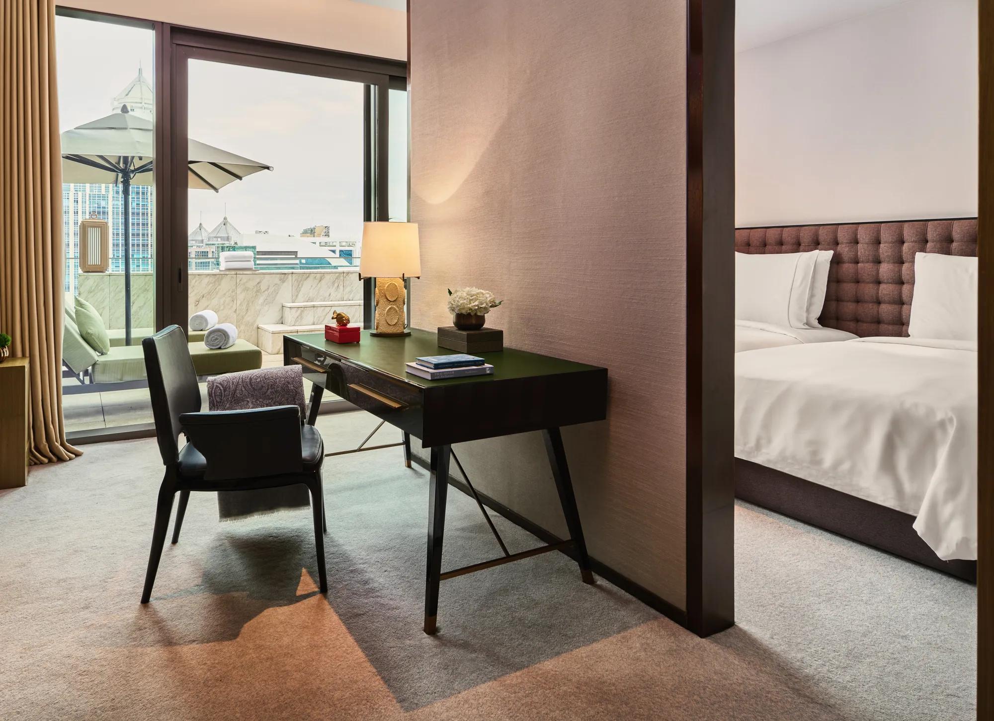 Two-Bedroom Sky-Pool-Suite Twin-Bedroom