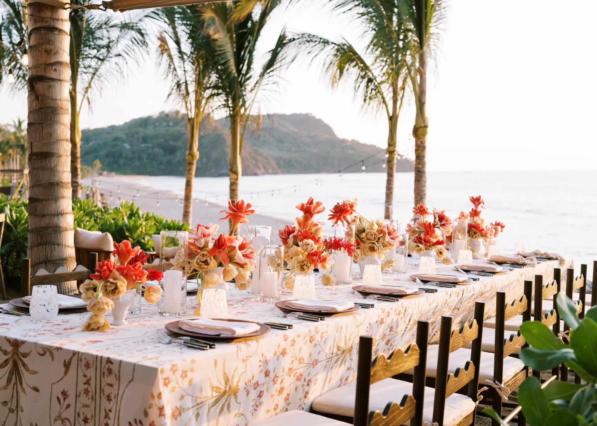 Buena Onda Wedding Set Up Detail