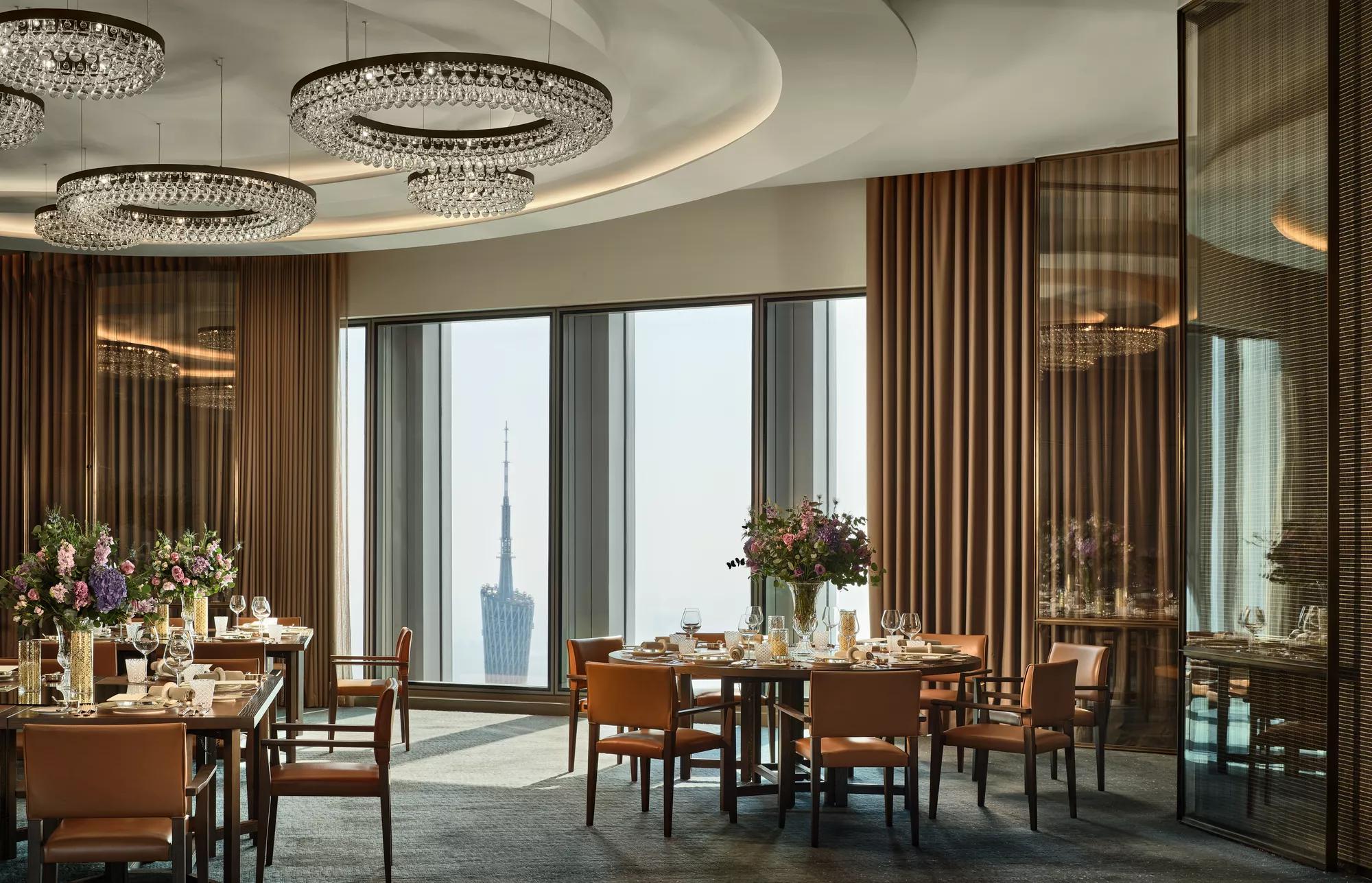 Mansion with Canton Tower view