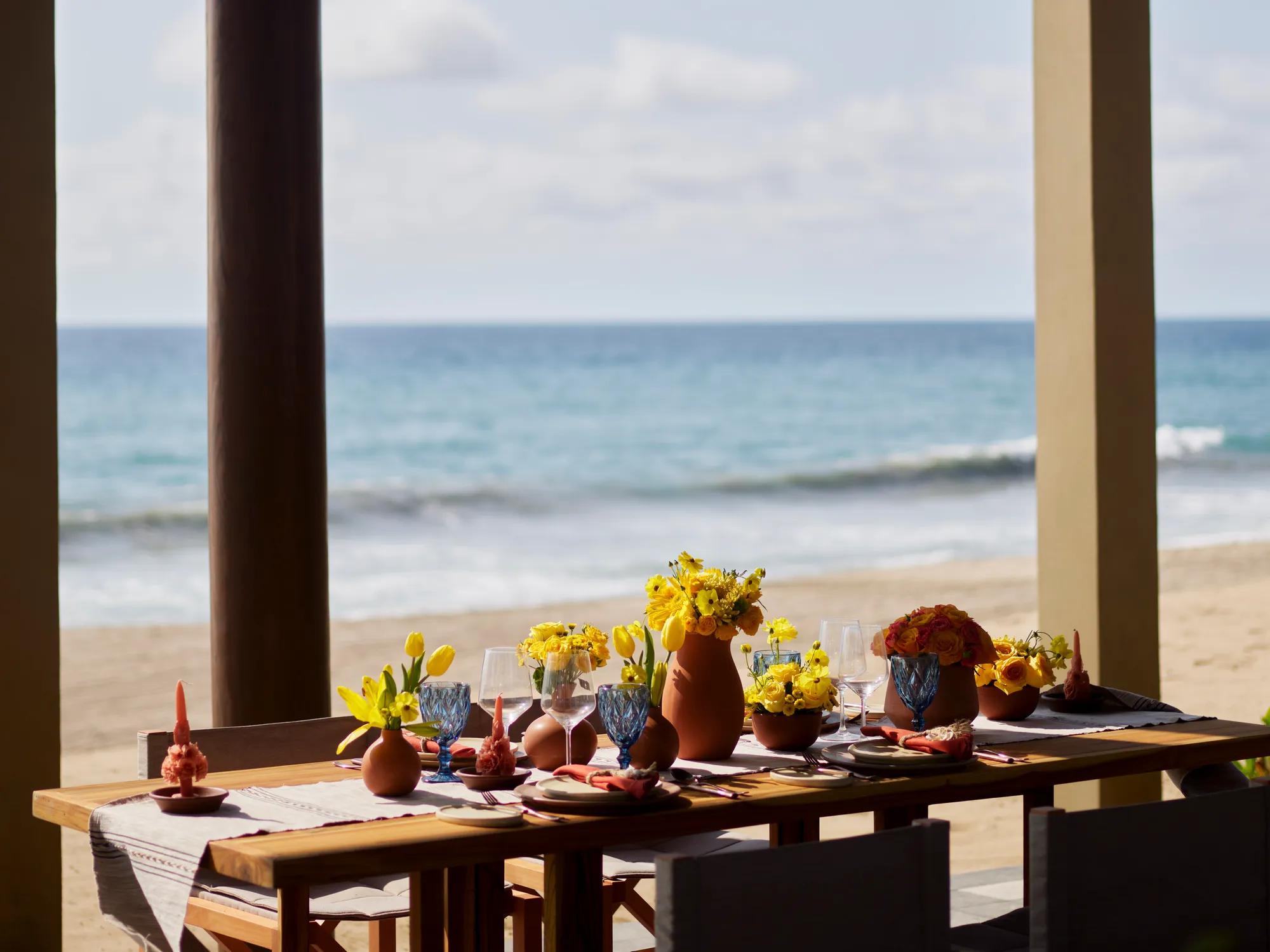Table at La Cocina Mandarina
