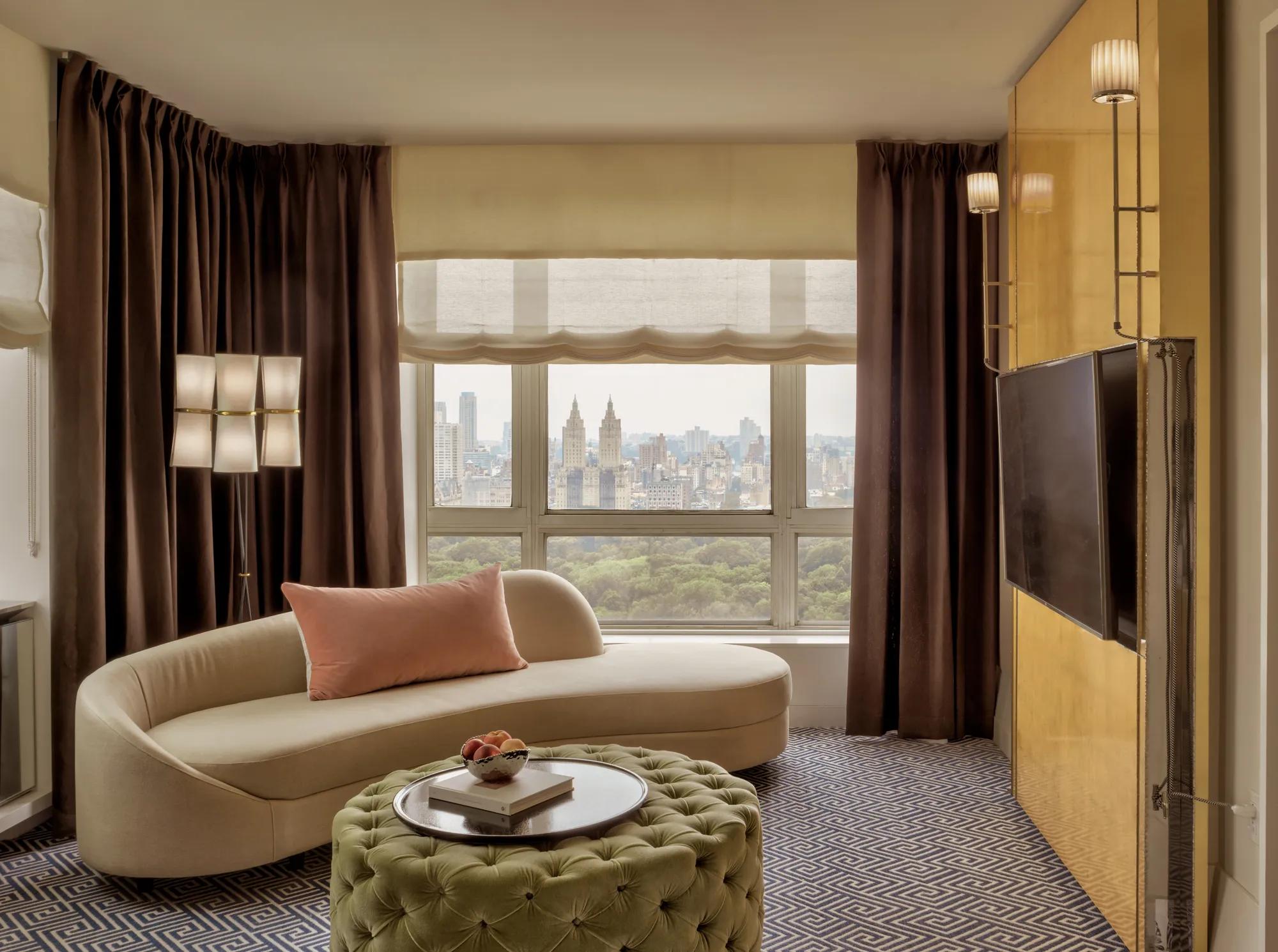 Accomodation overlooking Central Park