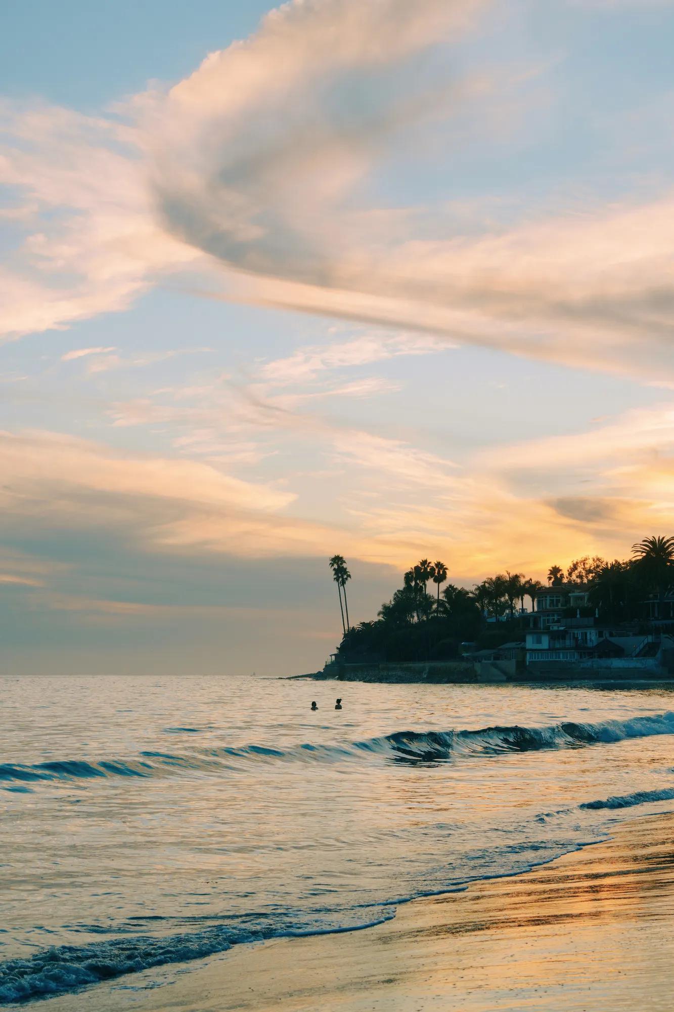 Miramar Beach at Sunset