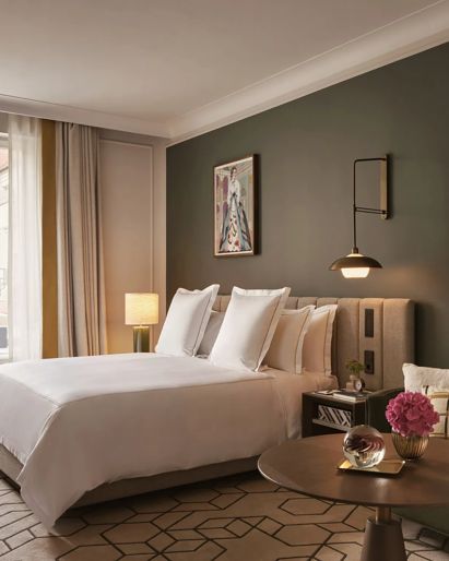 Zimmer Junior Suite 405 Schlafzimmer Davide Lovatti