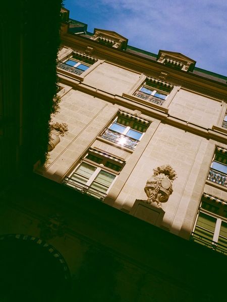 hotel courtyard window