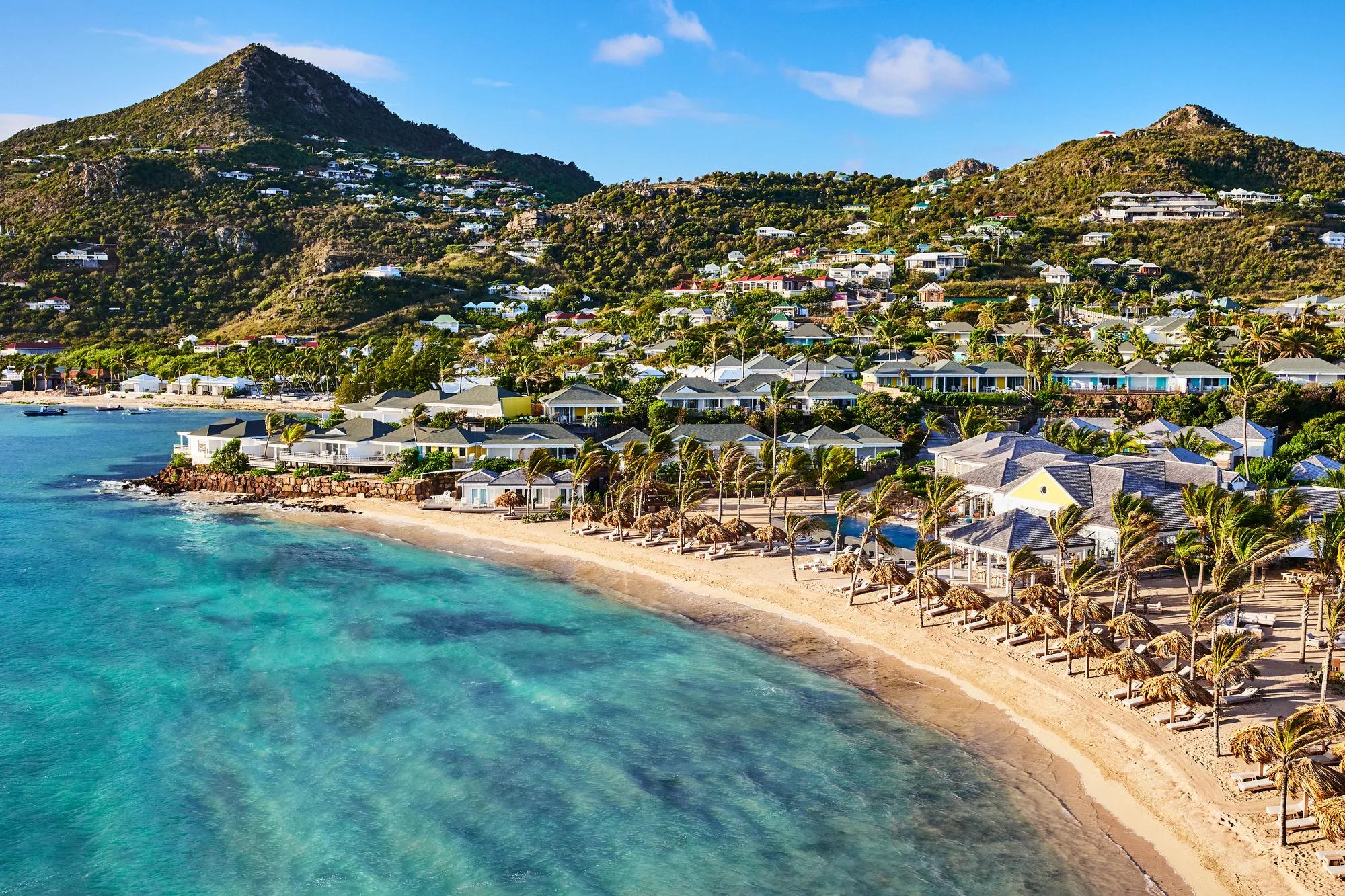 St. Barth beach view