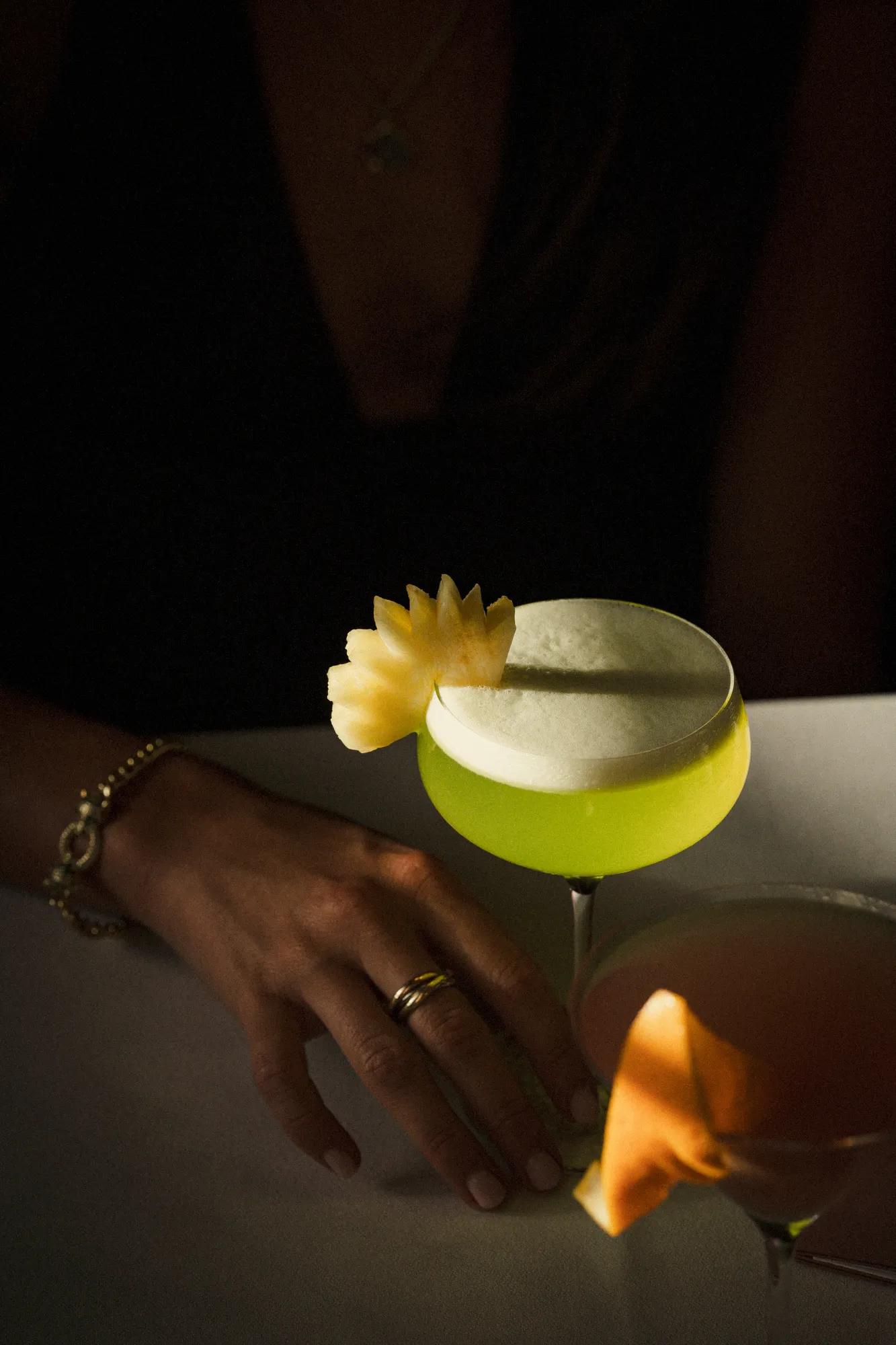 Cocktails at Conservatory Bar