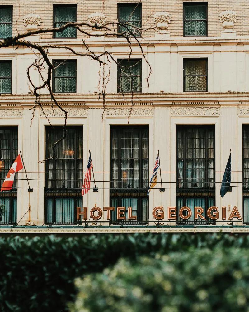 Rosewood Hotel Georgia Facade