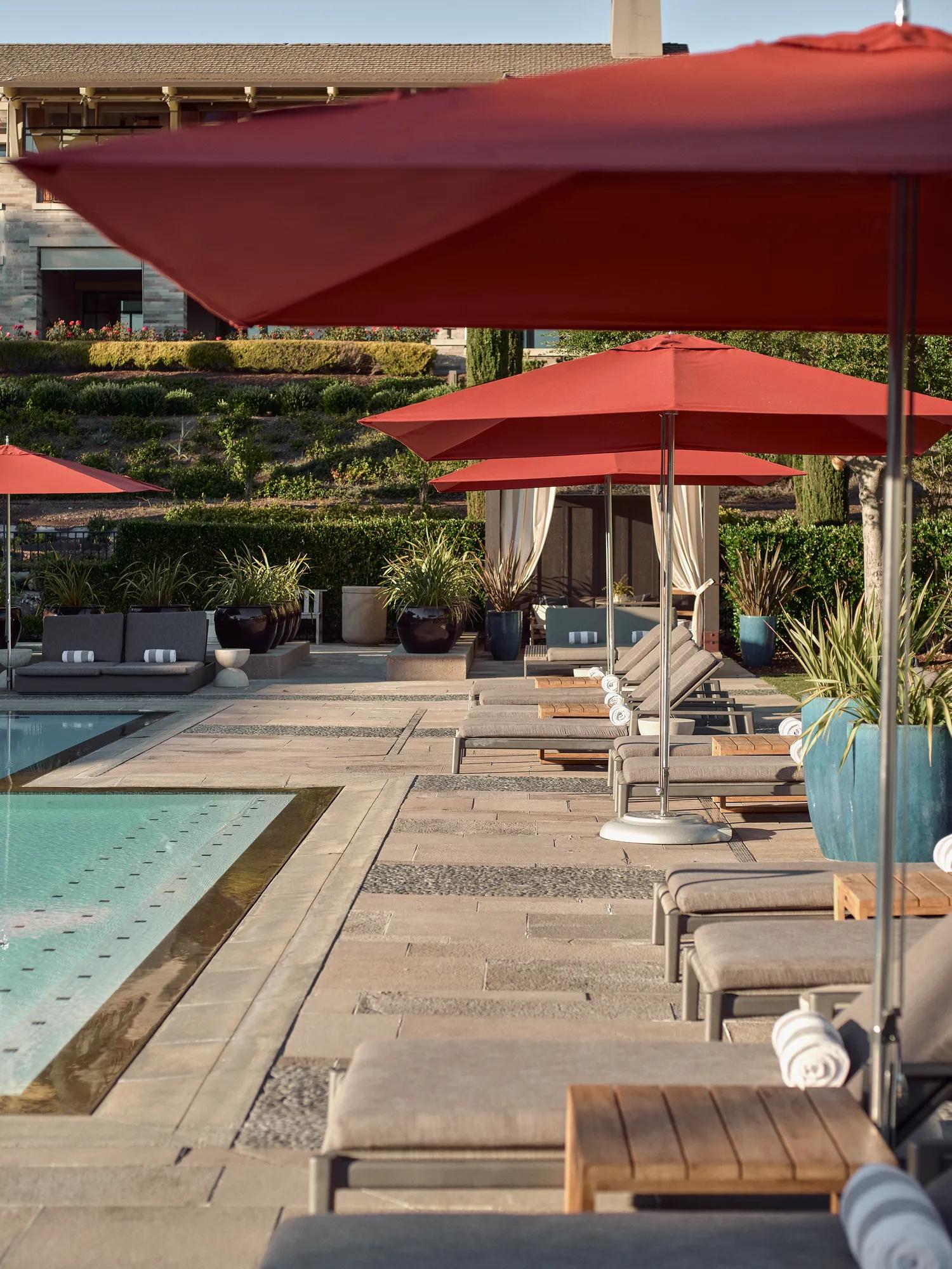 heated swinning pool rosewood sand hill