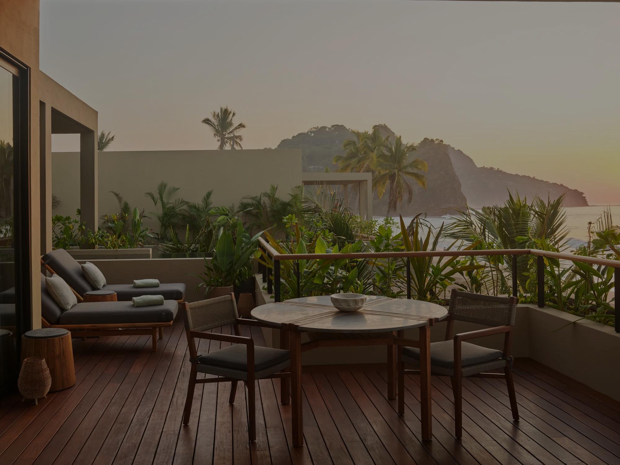 Beachfront Suite view