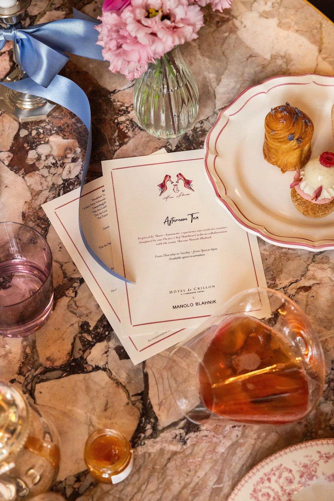 Tea time Marie-Antoinette au Jardin d’Hiver
