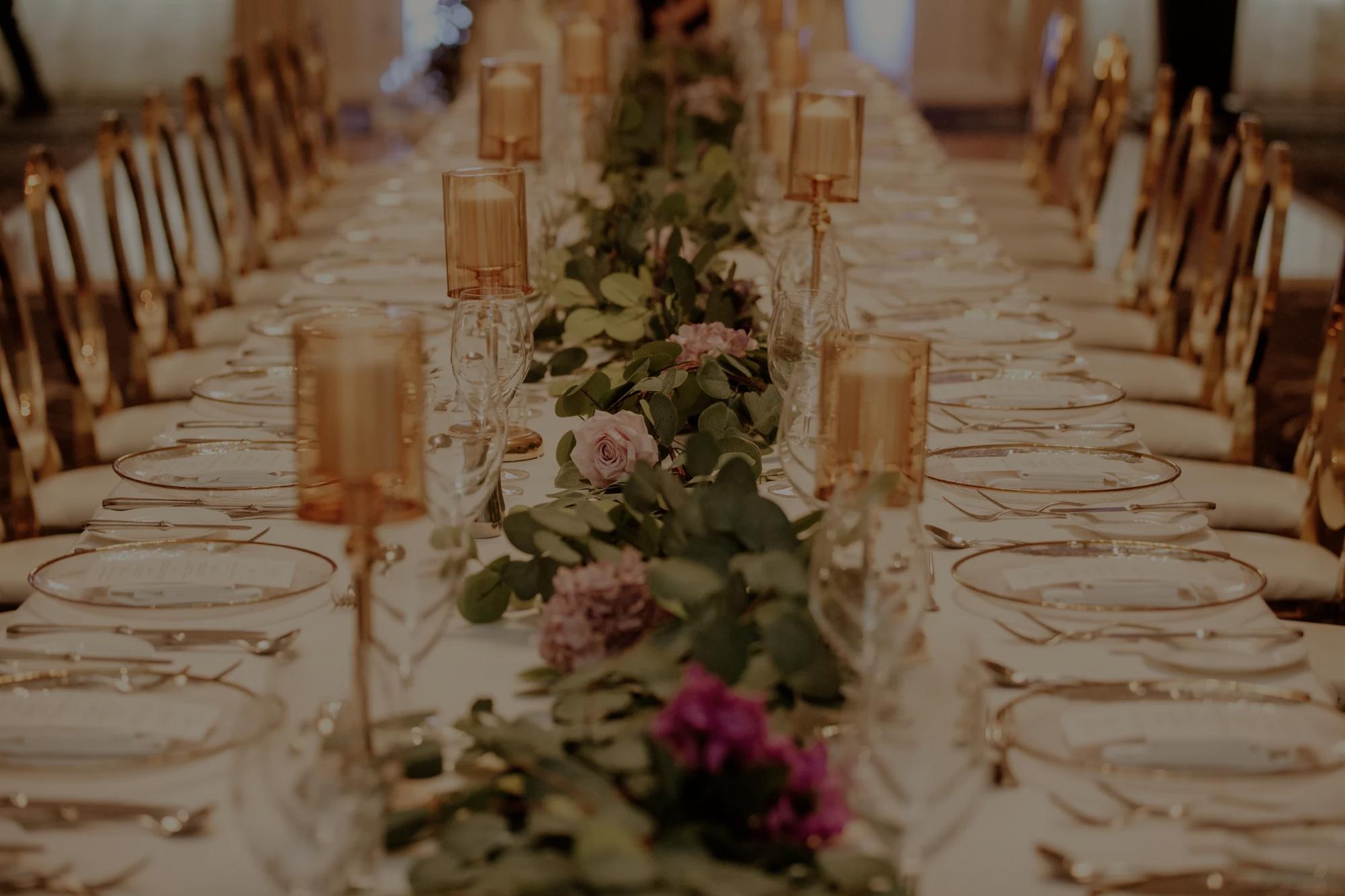 Wedding Table setup