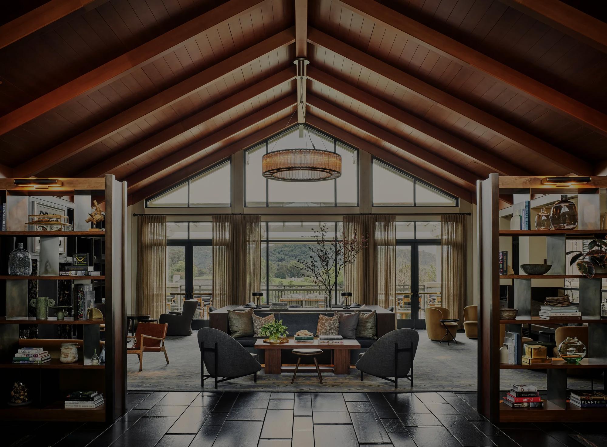 Library and Bar Library Wide