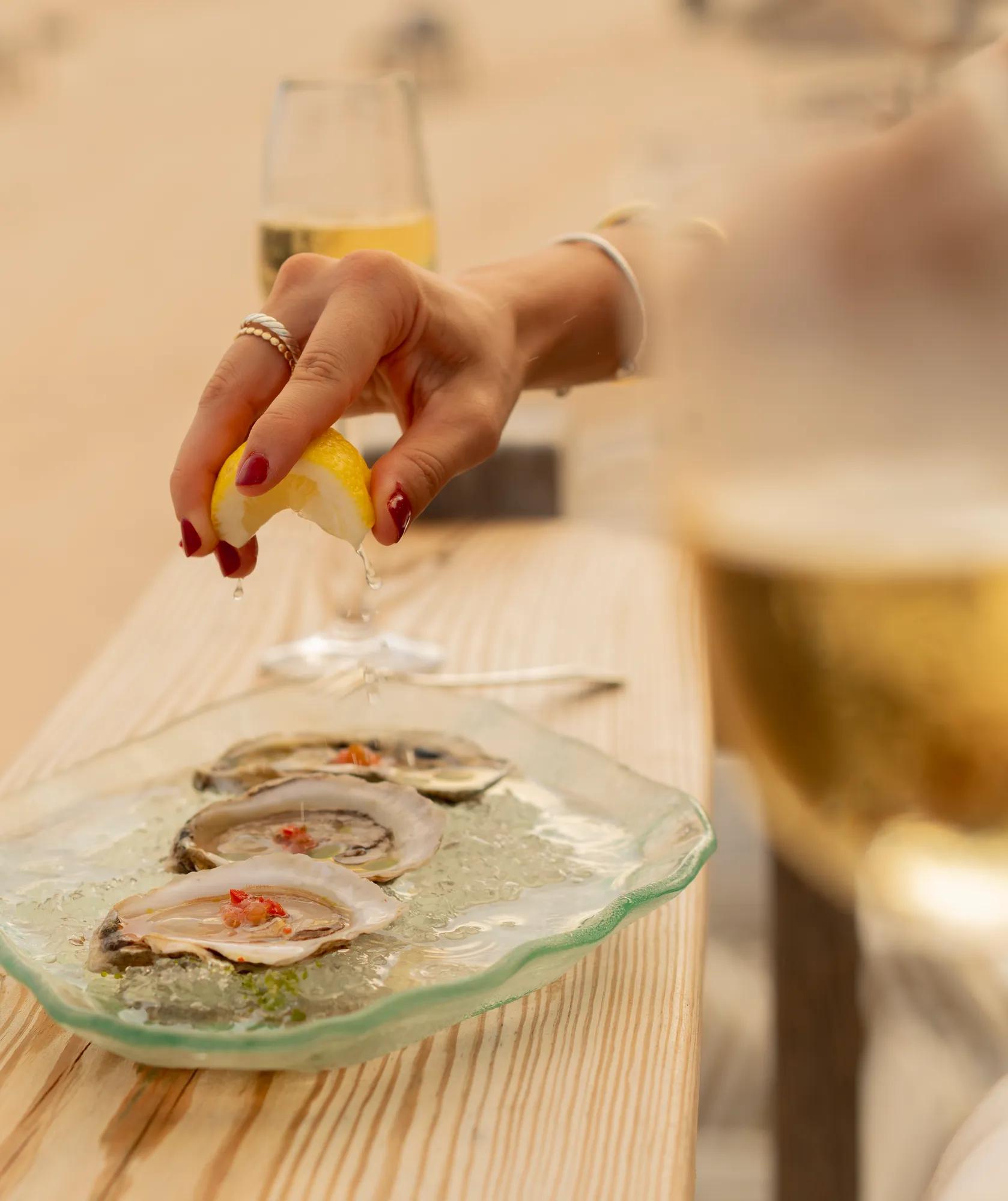Oysters at The Beach Club