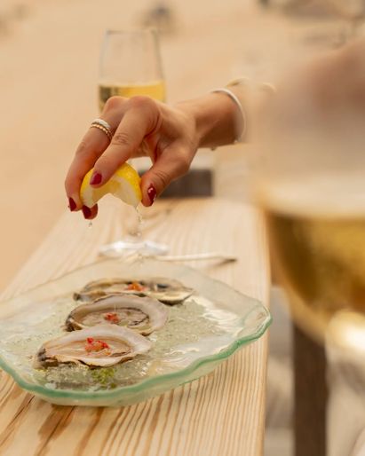 Oysters at The Beach Club
