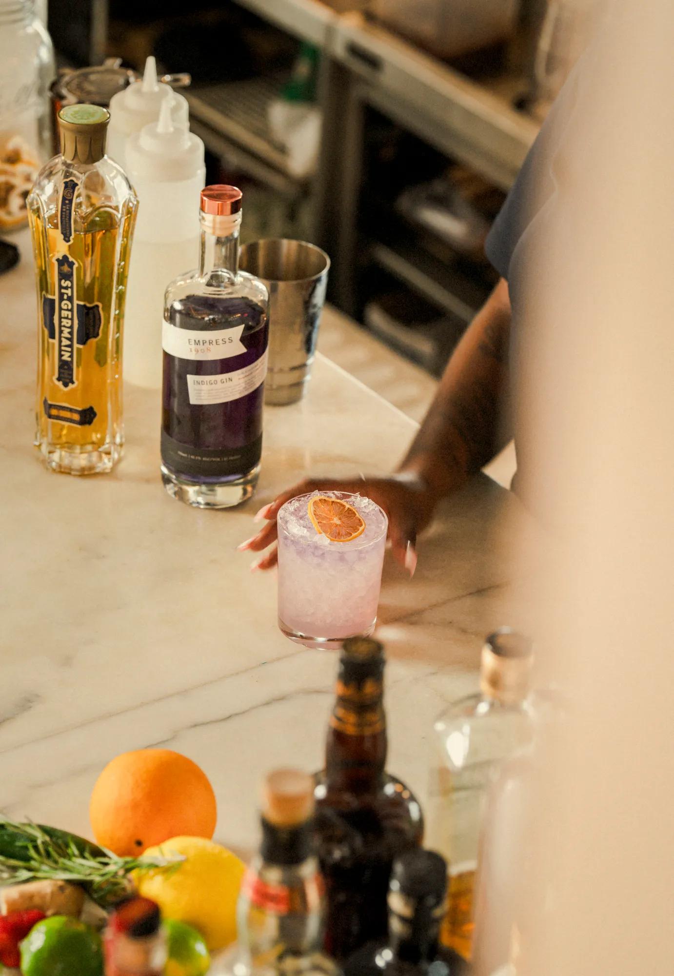Cocktails at Conservatory