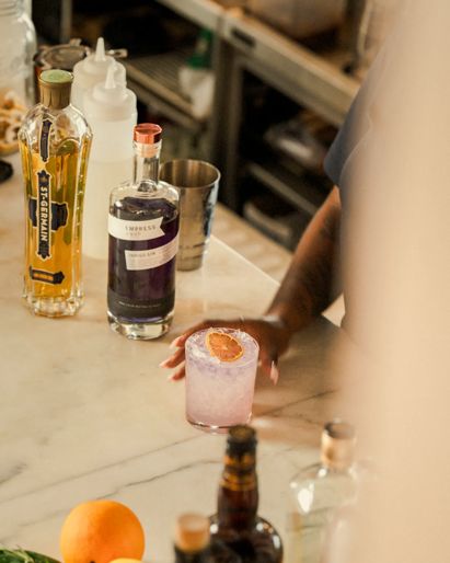 Cocktails at Conservatory