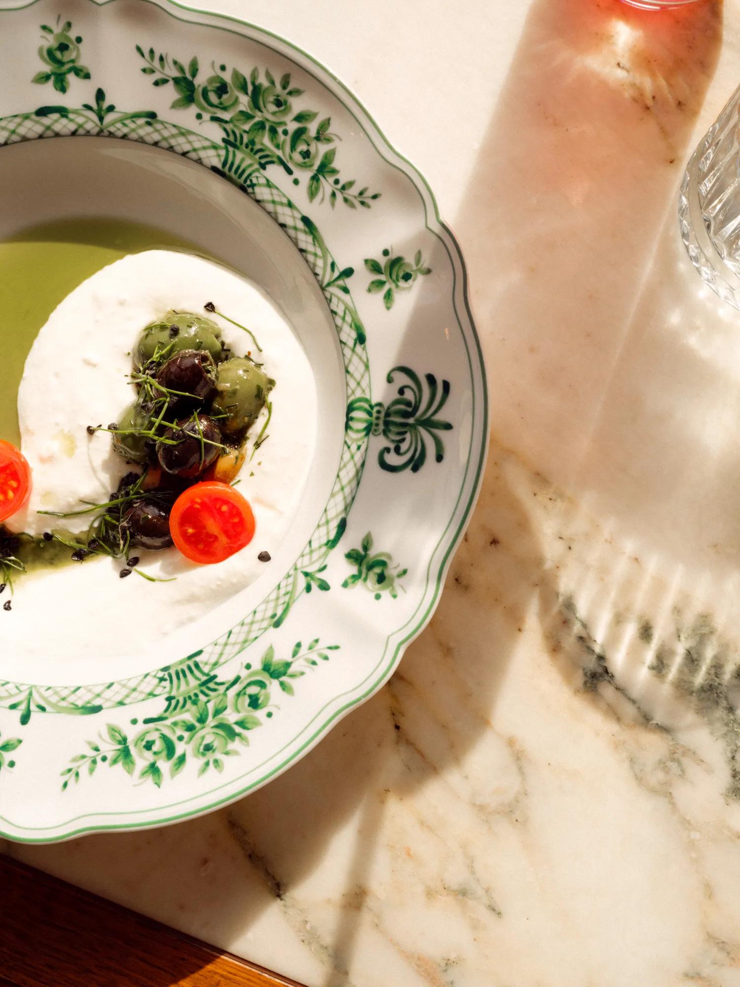 A refined dish at Rosewood Vienna’s Neue Hoheit Restaurant.