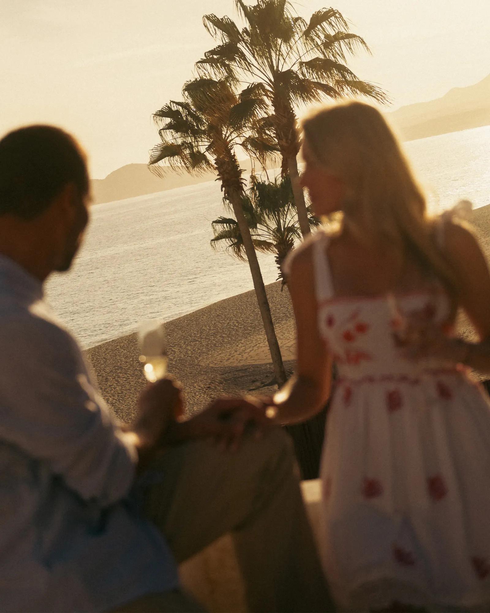 Romance experience at the beach 