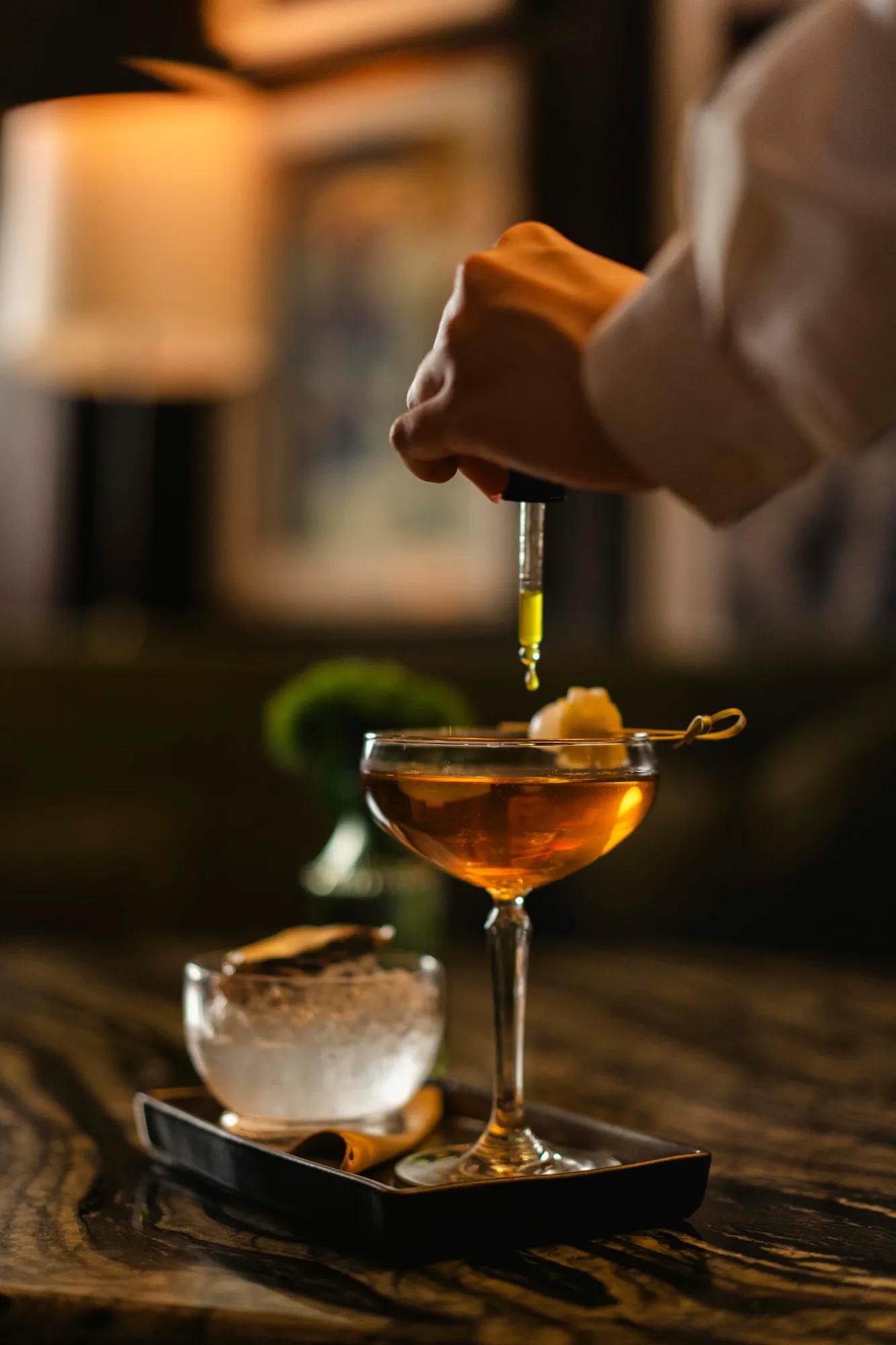 Storied cocktails at The Georgia Bar