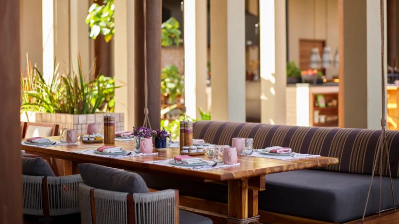 Table at La Cocina Mandarina